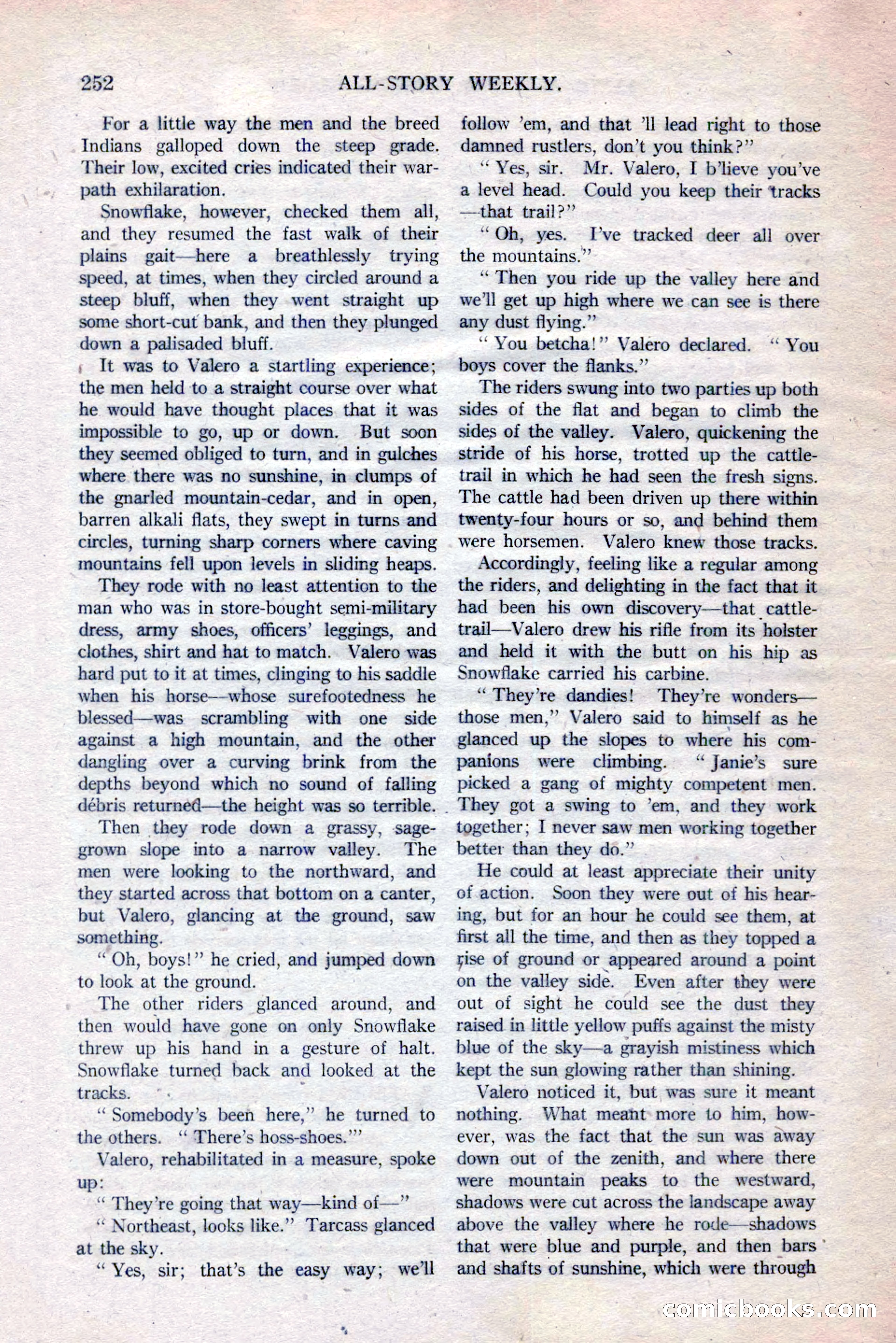 All-Story Weekly, Vol. 111, No. 2 — page 118 of 164
