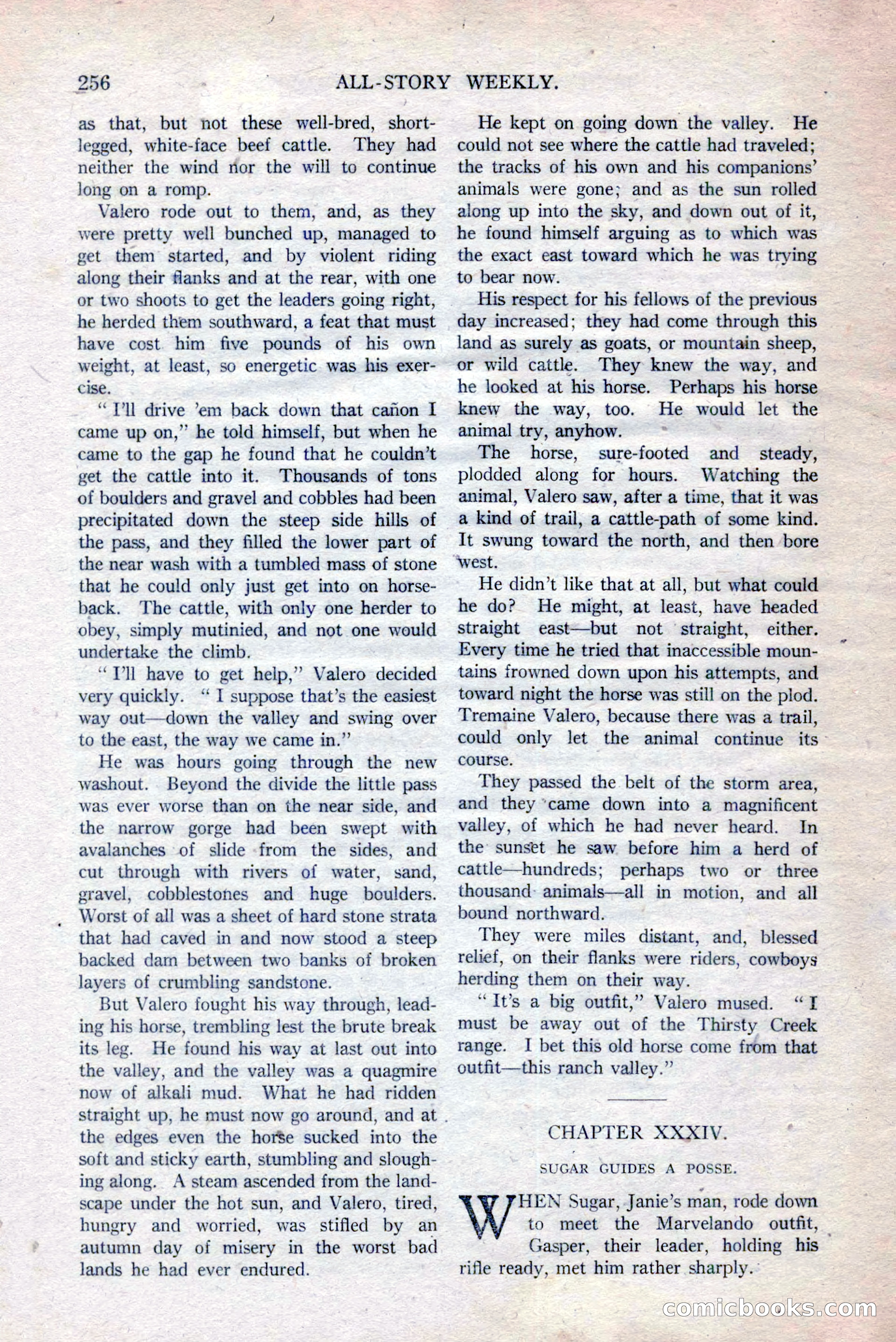 All-Story Weekly, Vol. 111, No. 2 — page 122 of 164