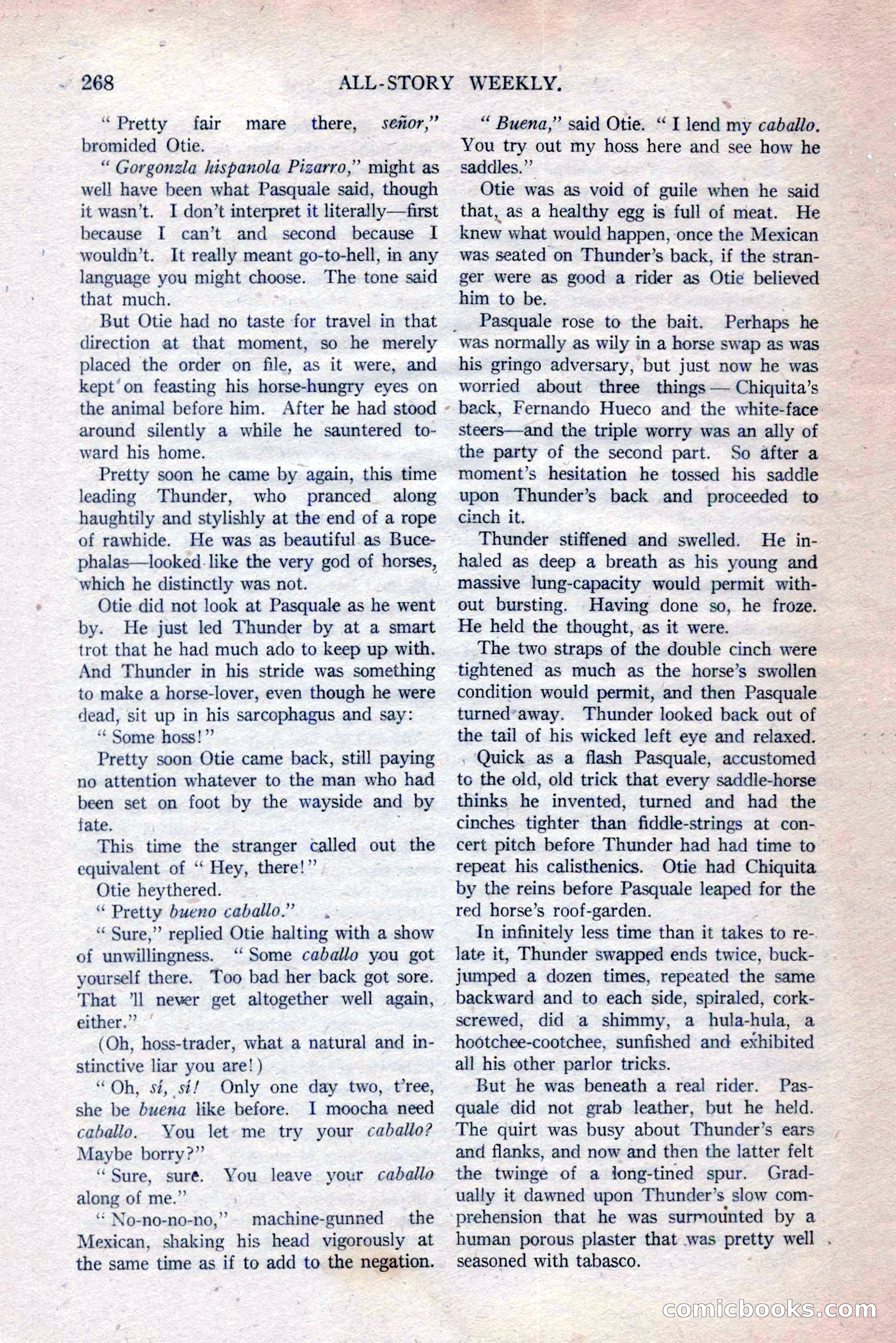 All-Story Weekly, Vol. 111, No. 2 — page 134 of 164