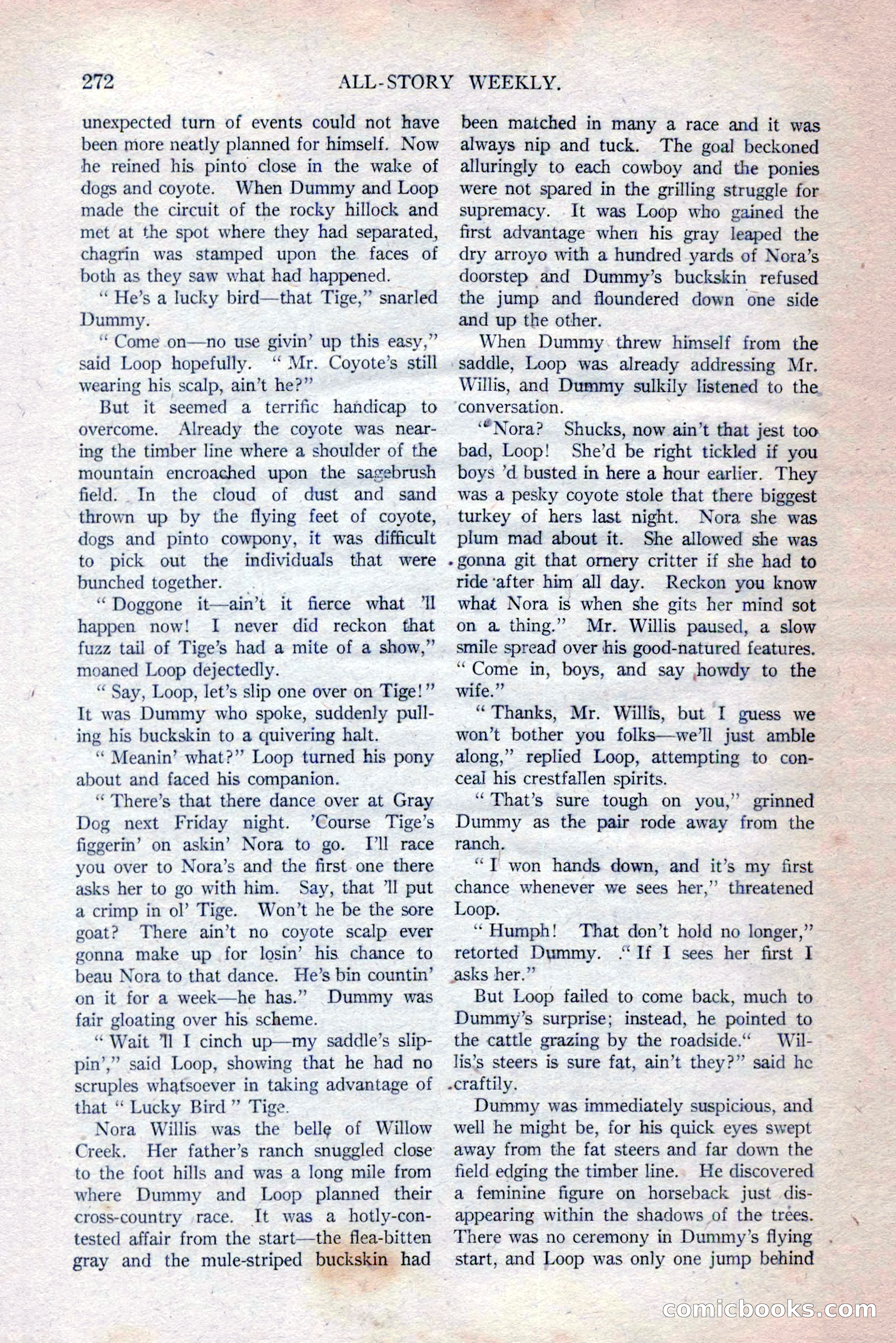 All-Story Weekly, Vol. 111, No. 2 — page 138 of 164