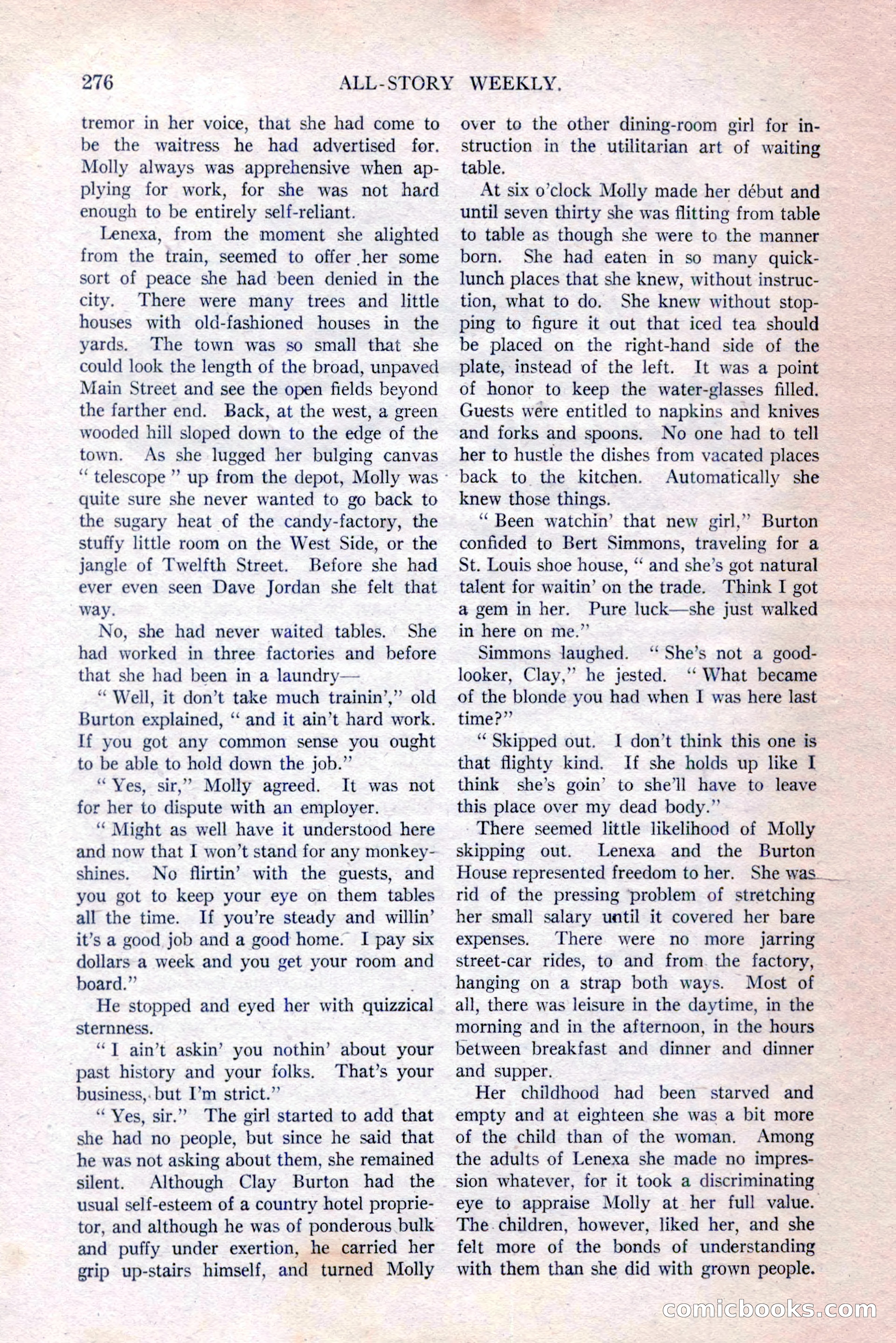 All-Story Weekly, Vol. 111, No. 2 — page 142 of 164