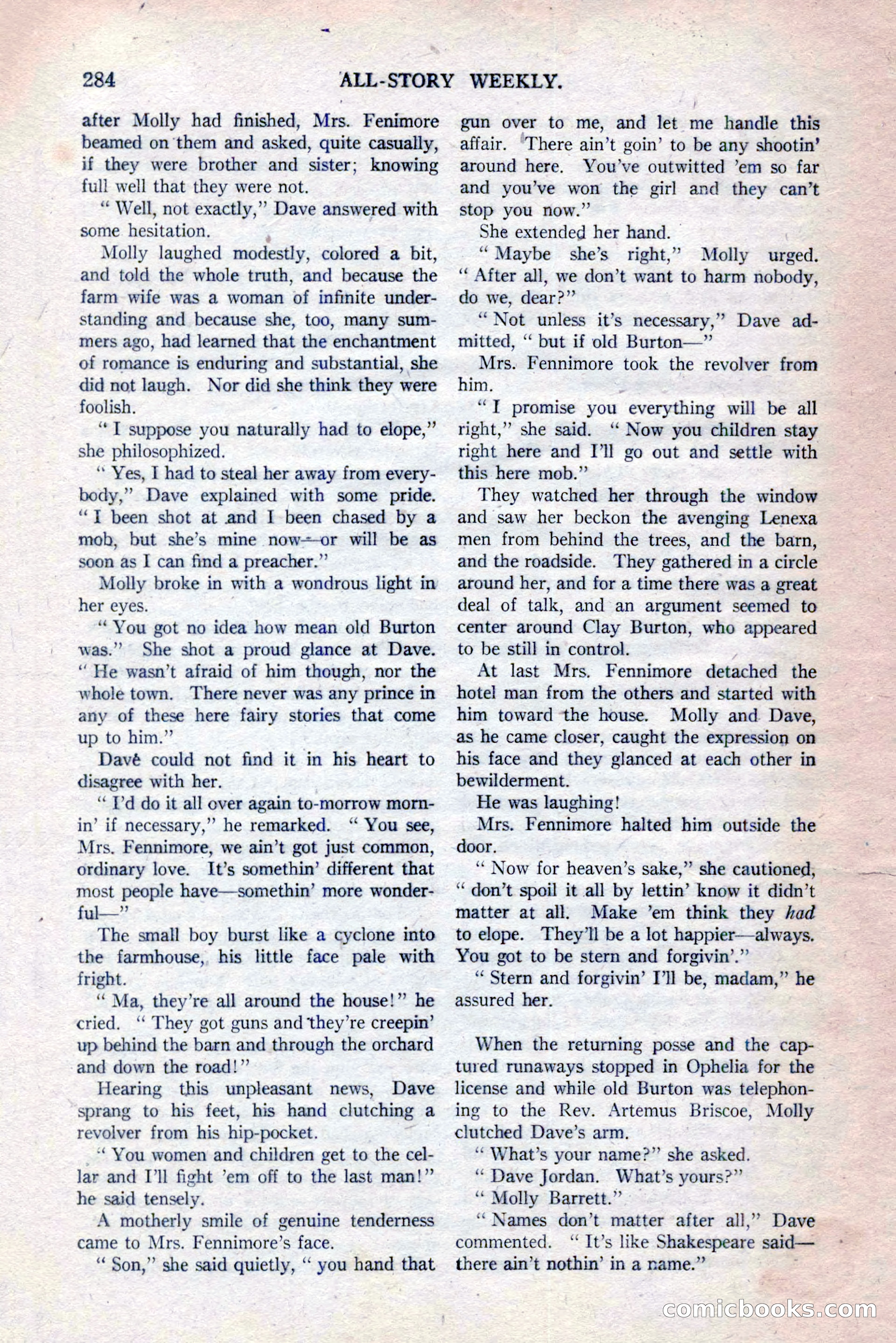 All-Story Weekly, Vol. 111, No. 2 — page 150 of 164