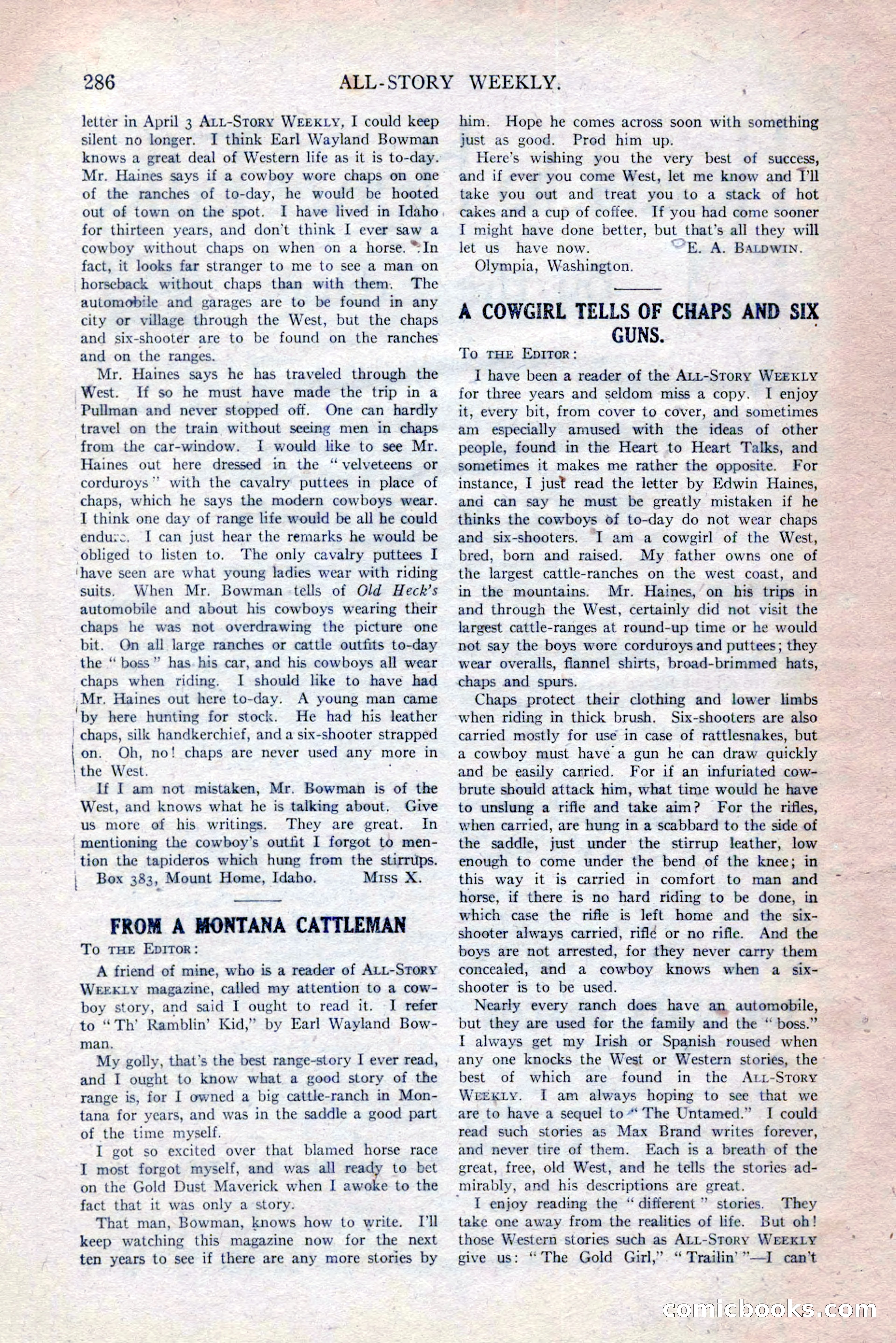 All-Story Weekly, Vol. 111, No. 2 — page 152 of 164