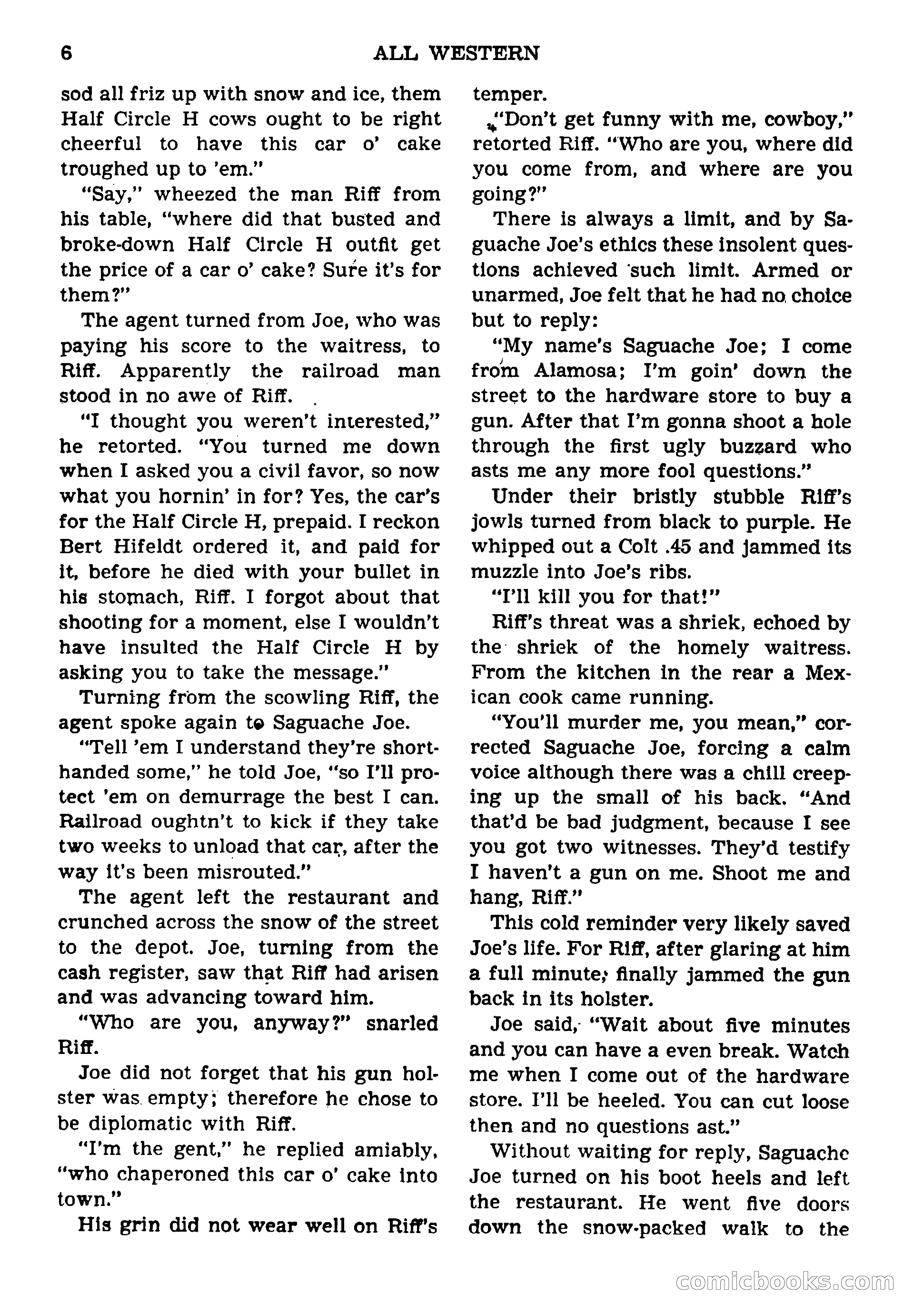 All Western Magazine Cover — page 8 of 164