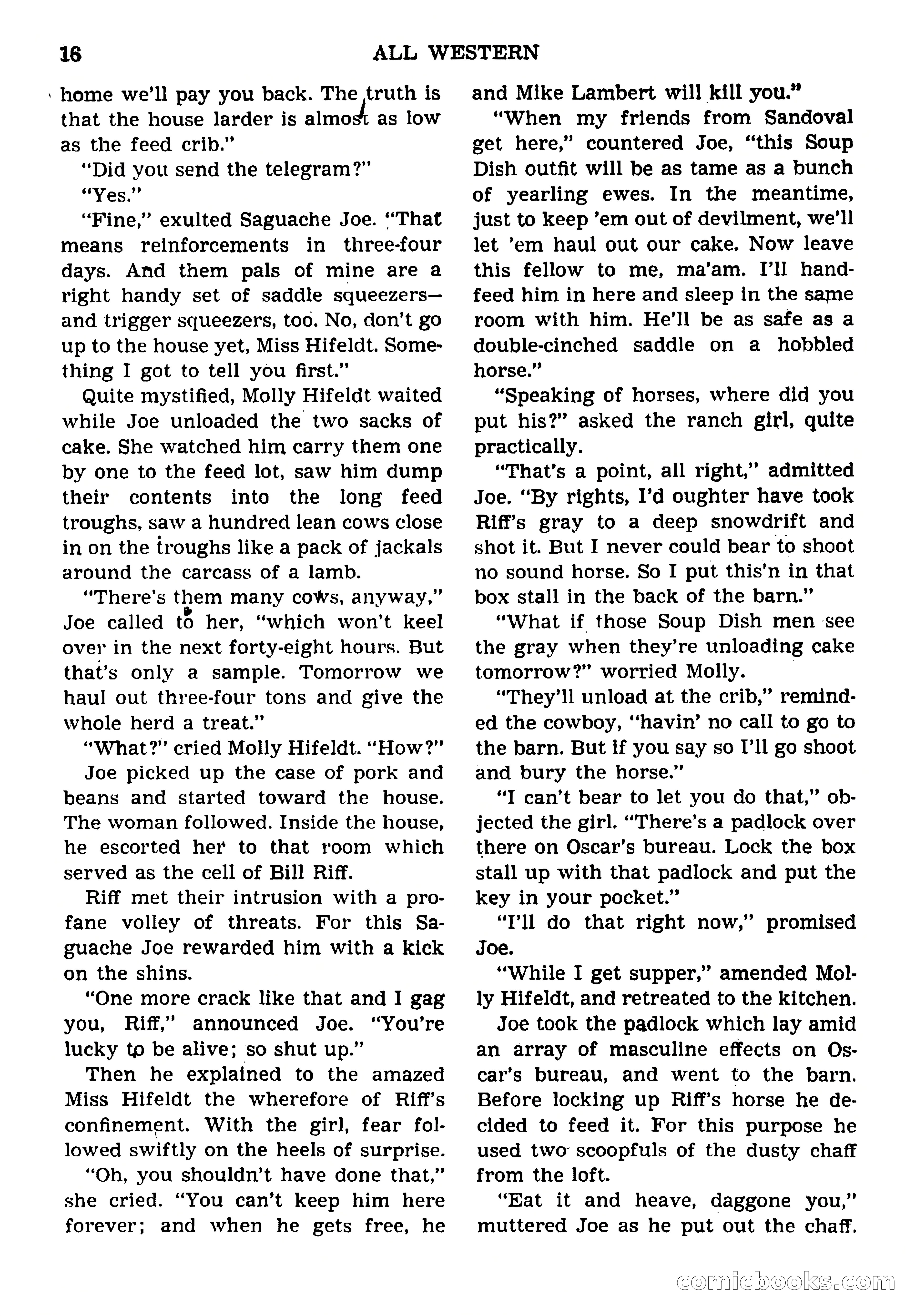 All Western Magazine Cover — page 18 of 164