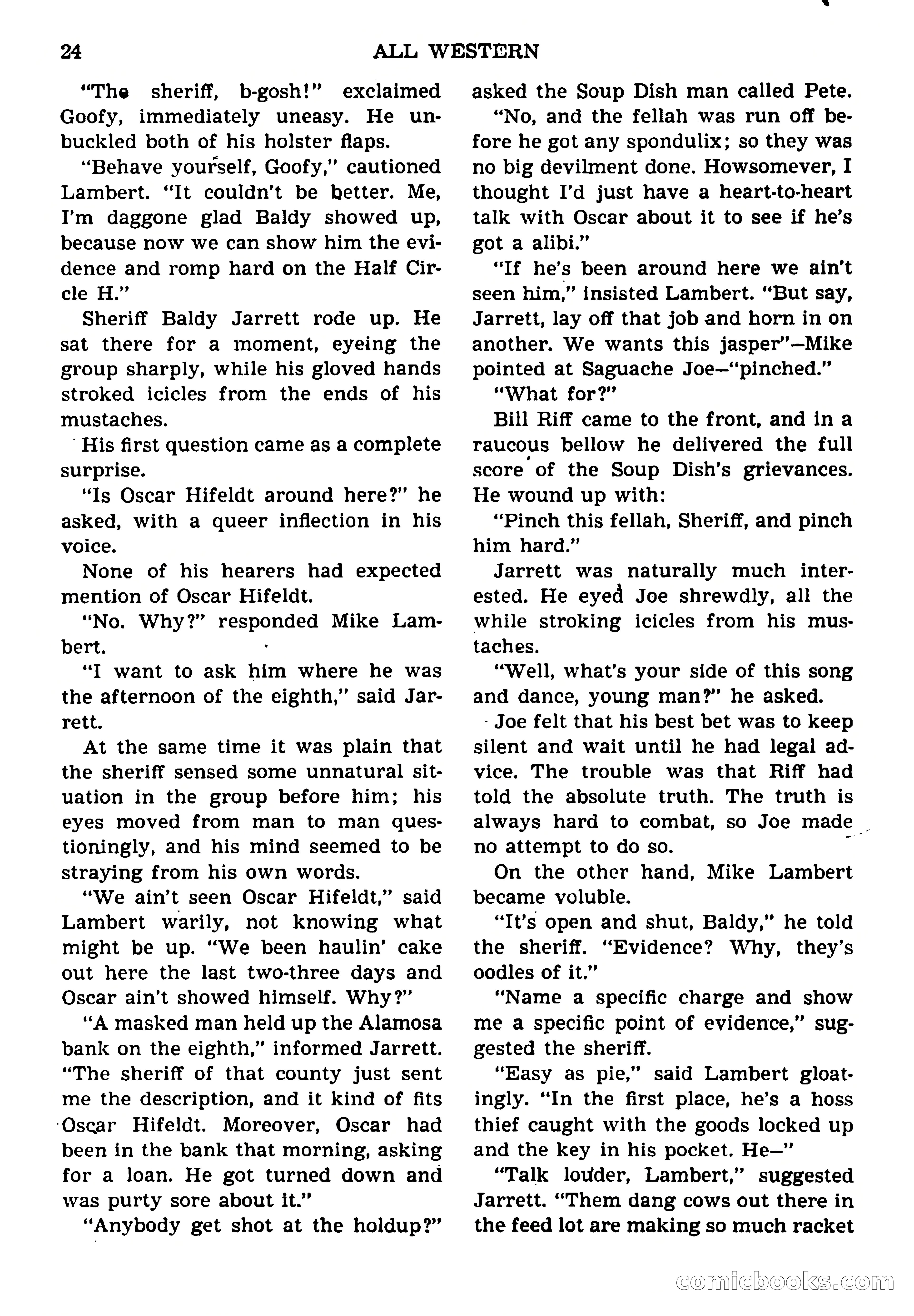 All Western Magazine Cover — page 26 of 164