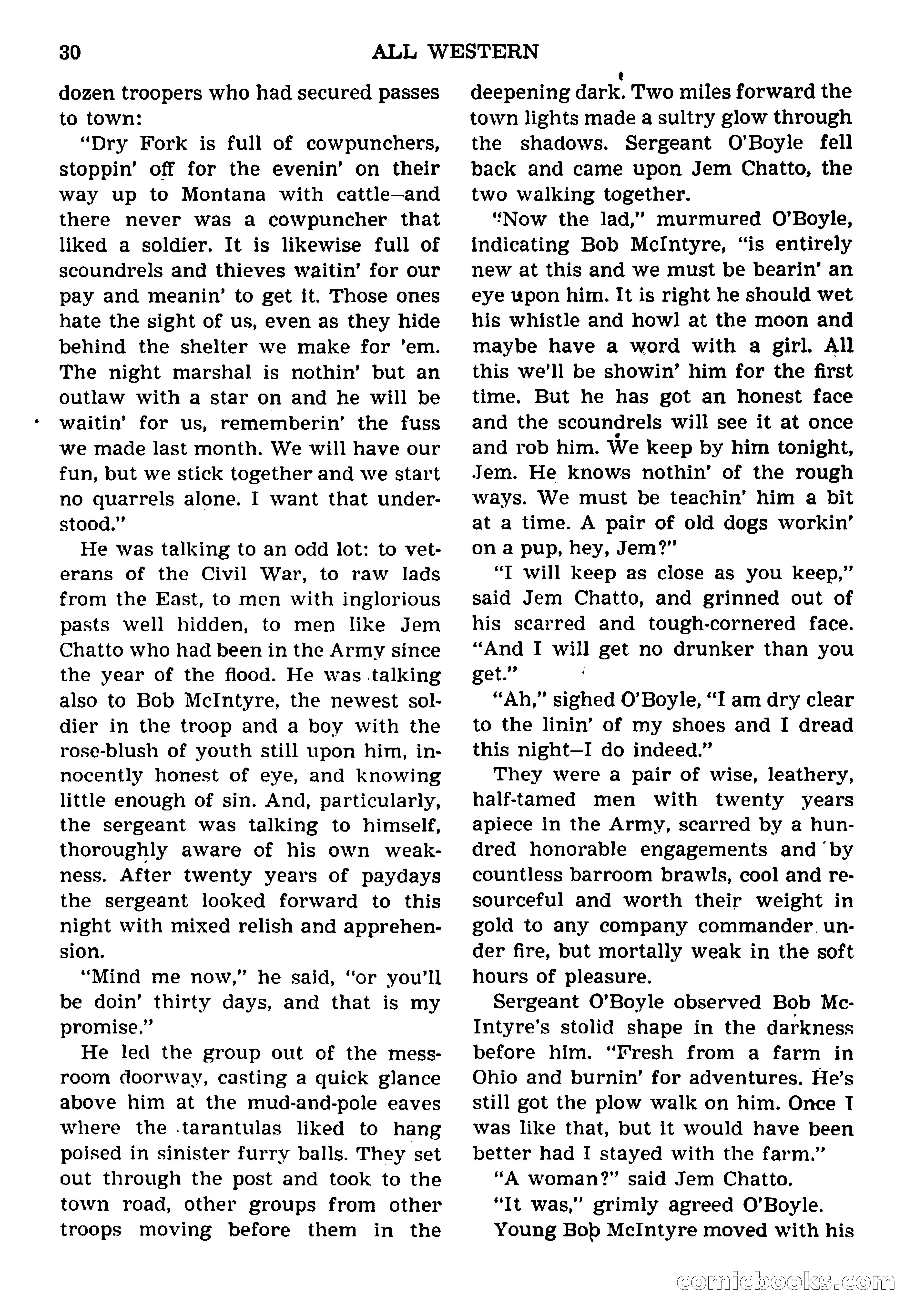 All Western Magazine Cover — page 32 of 164