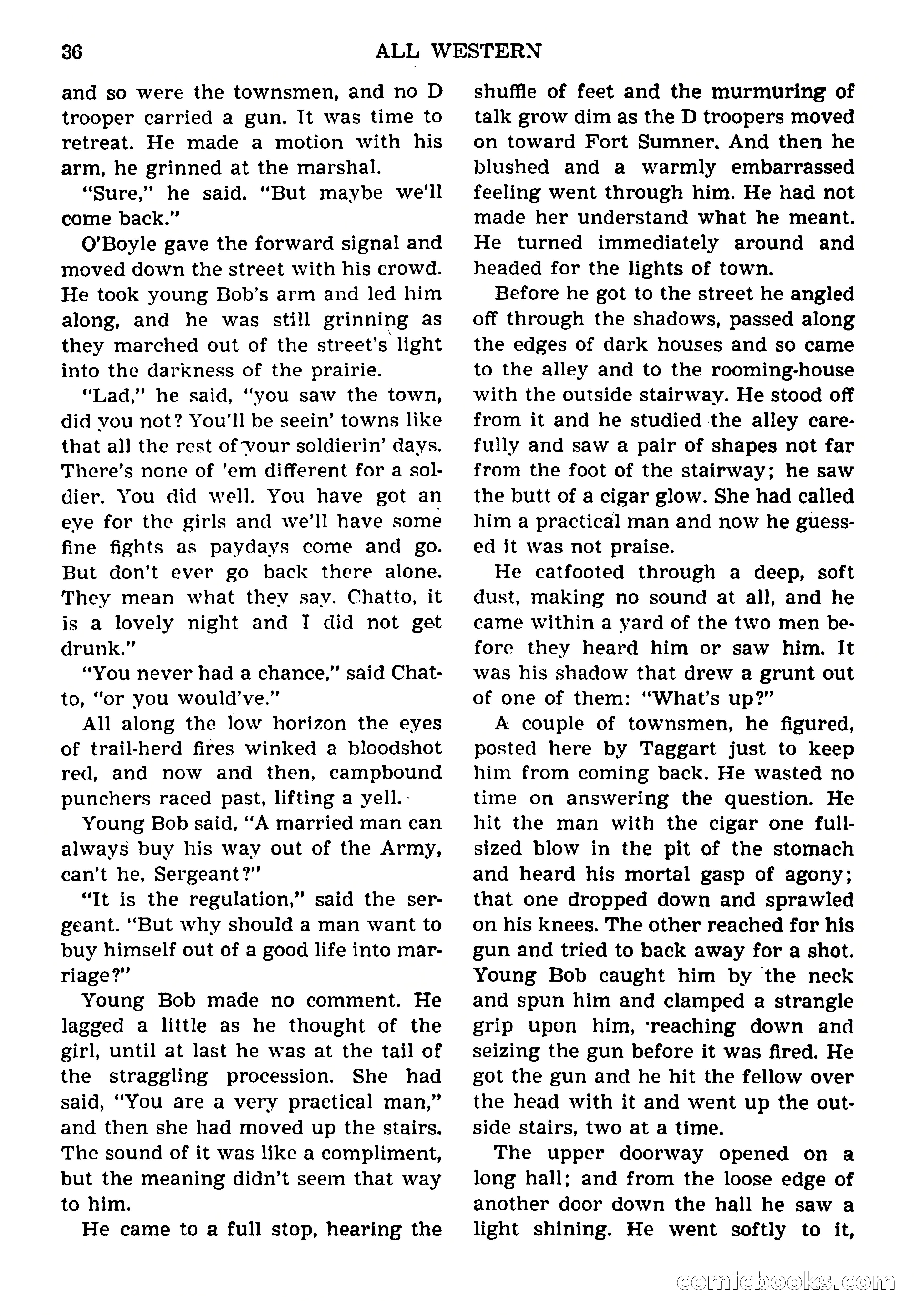 All Western Magazine Cover — page 38 of 164