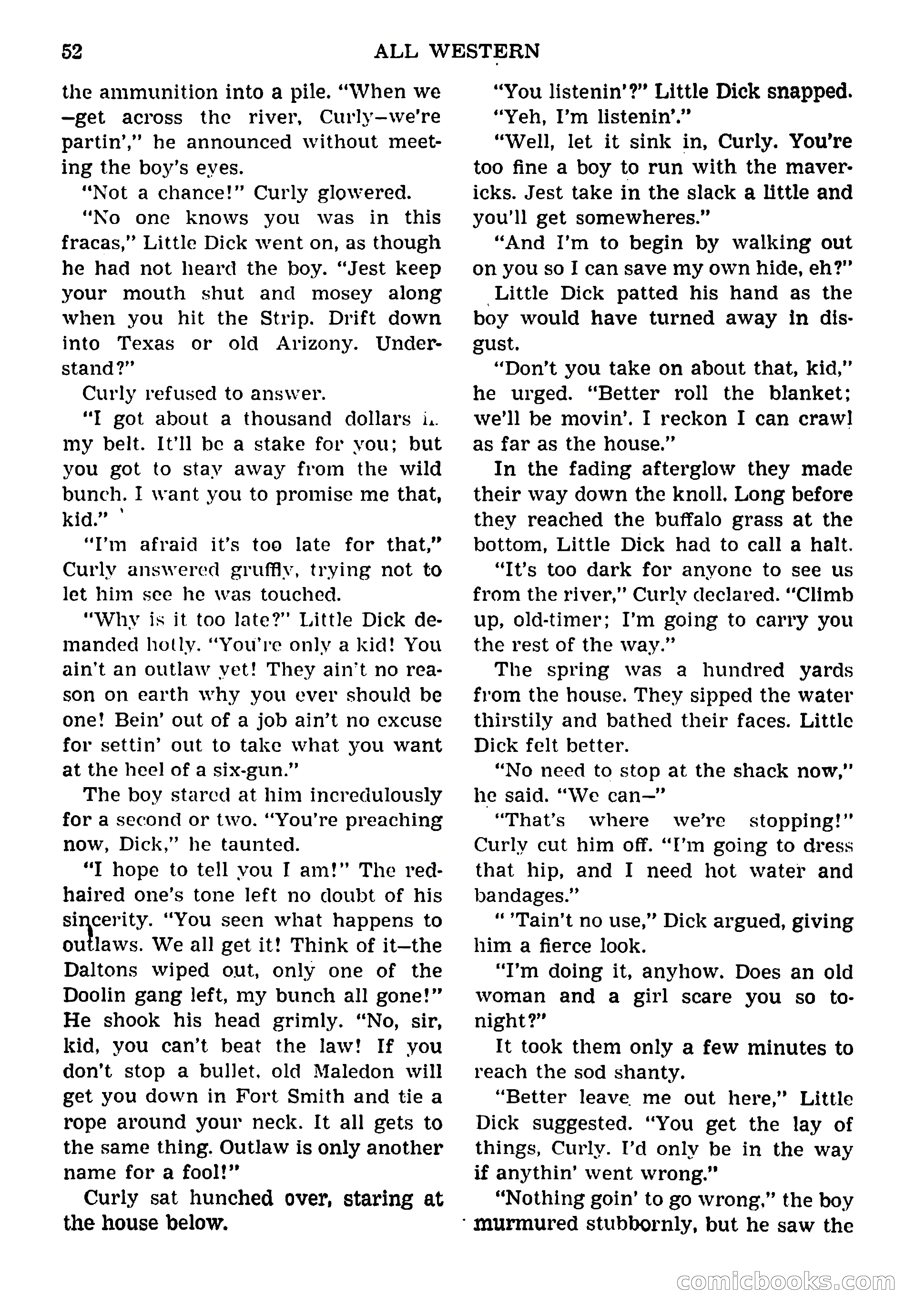 All Western Magazine Cover — page 54 of 164