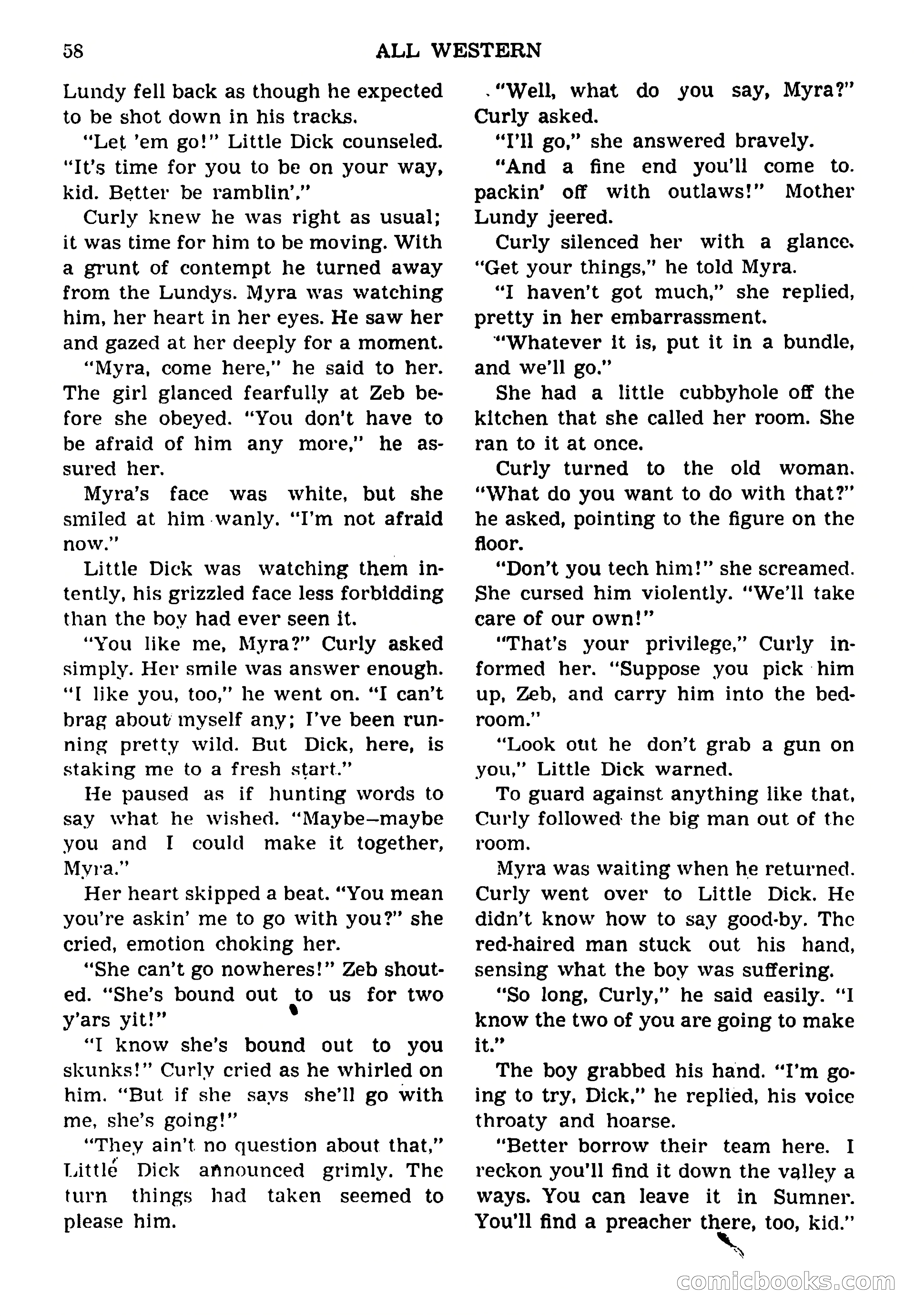 All Western Magazine Cover — page 60 of 164