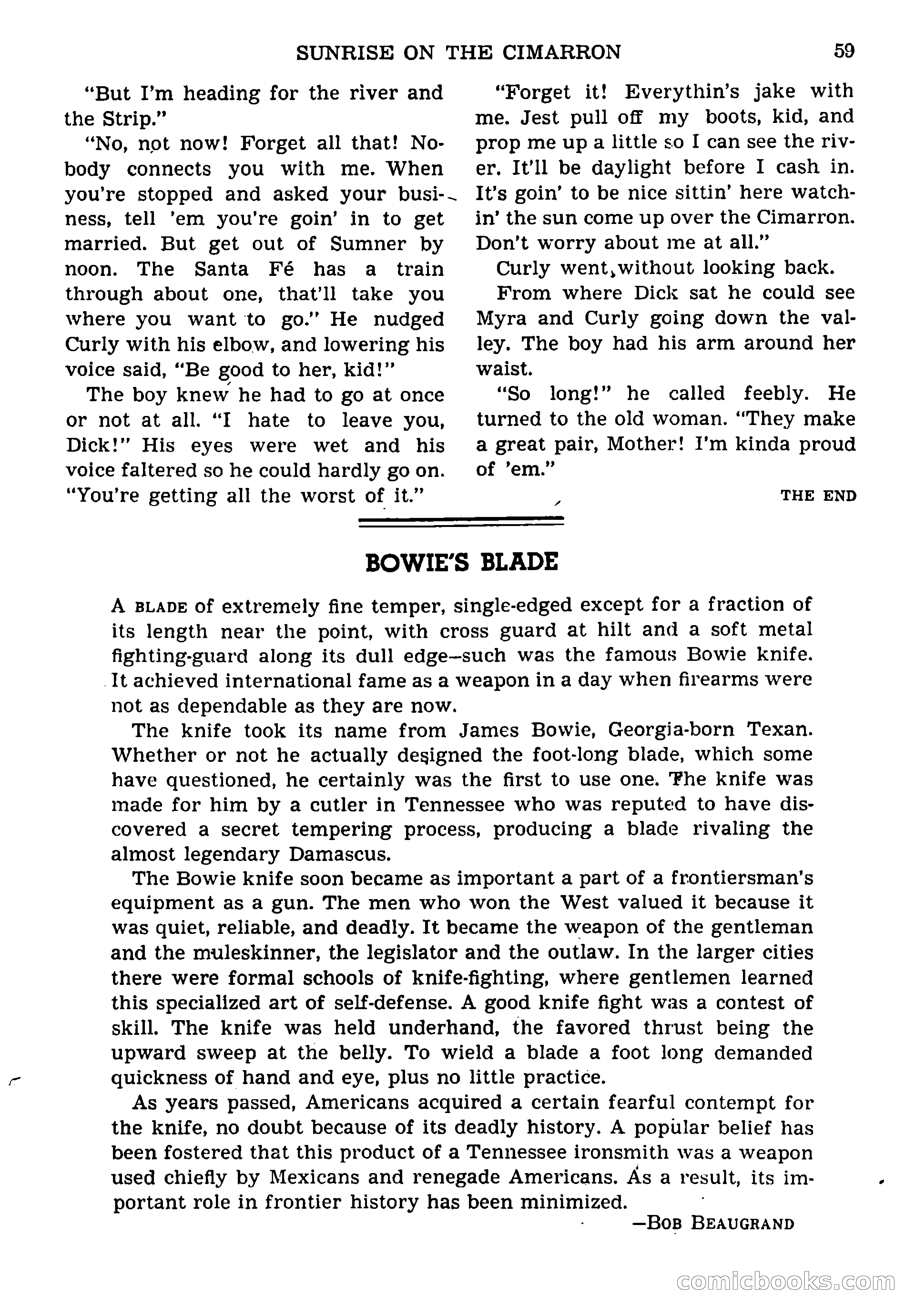 All Western Magazine Cover — page 61 of 164