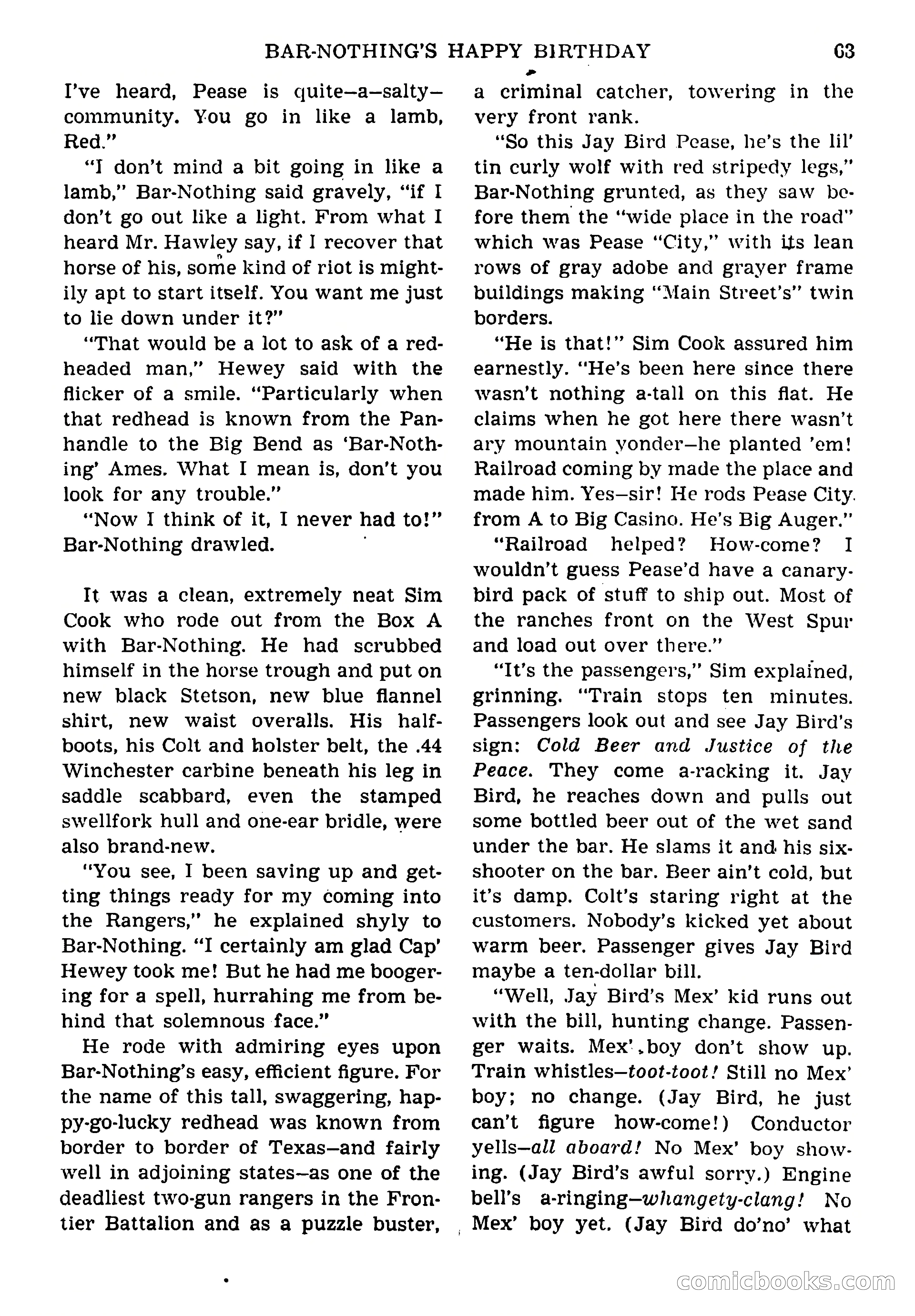 All Western Magazine Cover — page 65 of 164