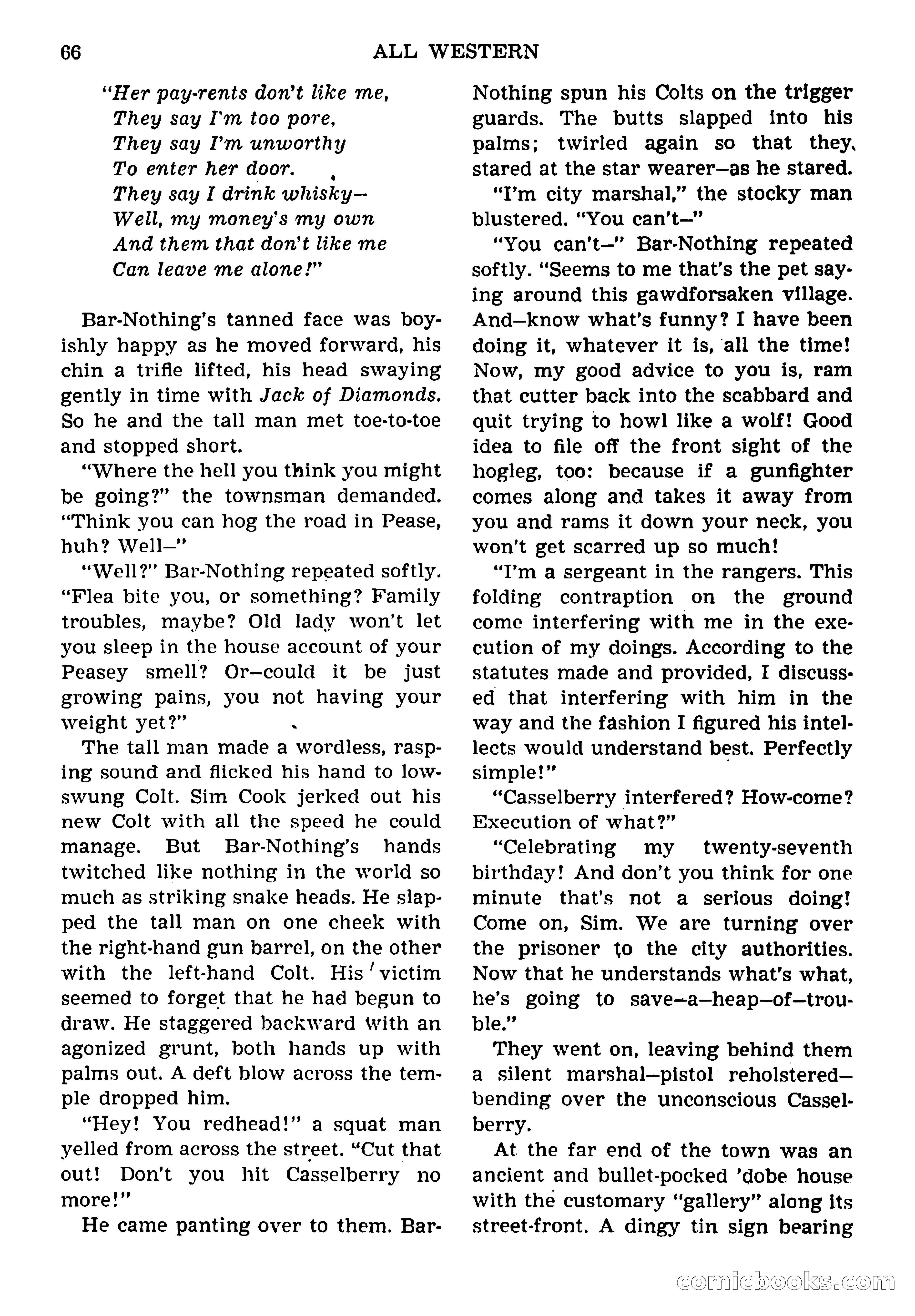 All Western Magazine Cover — page 68 of 164