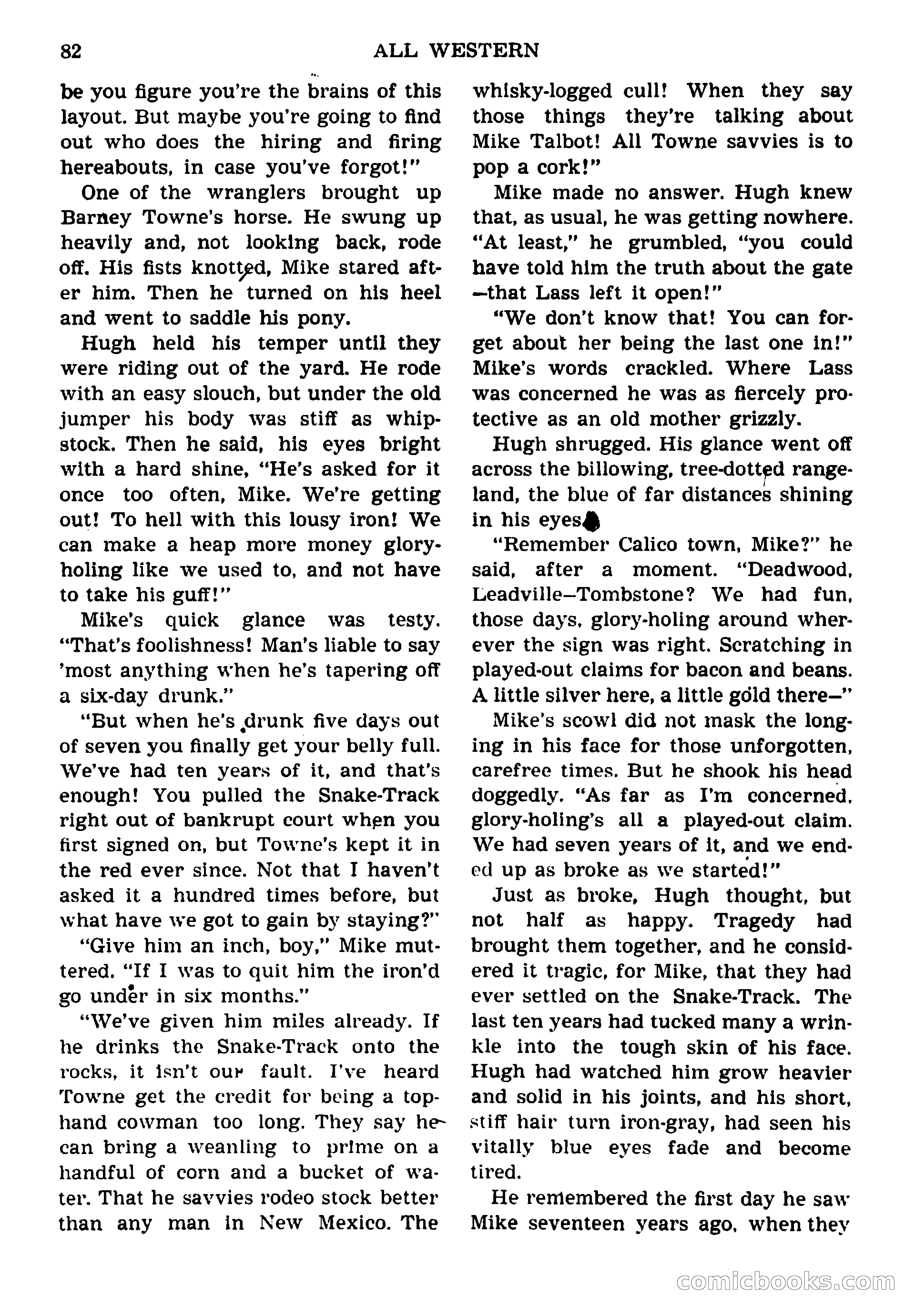 All Western Magazine Cover — page 84 of 164
