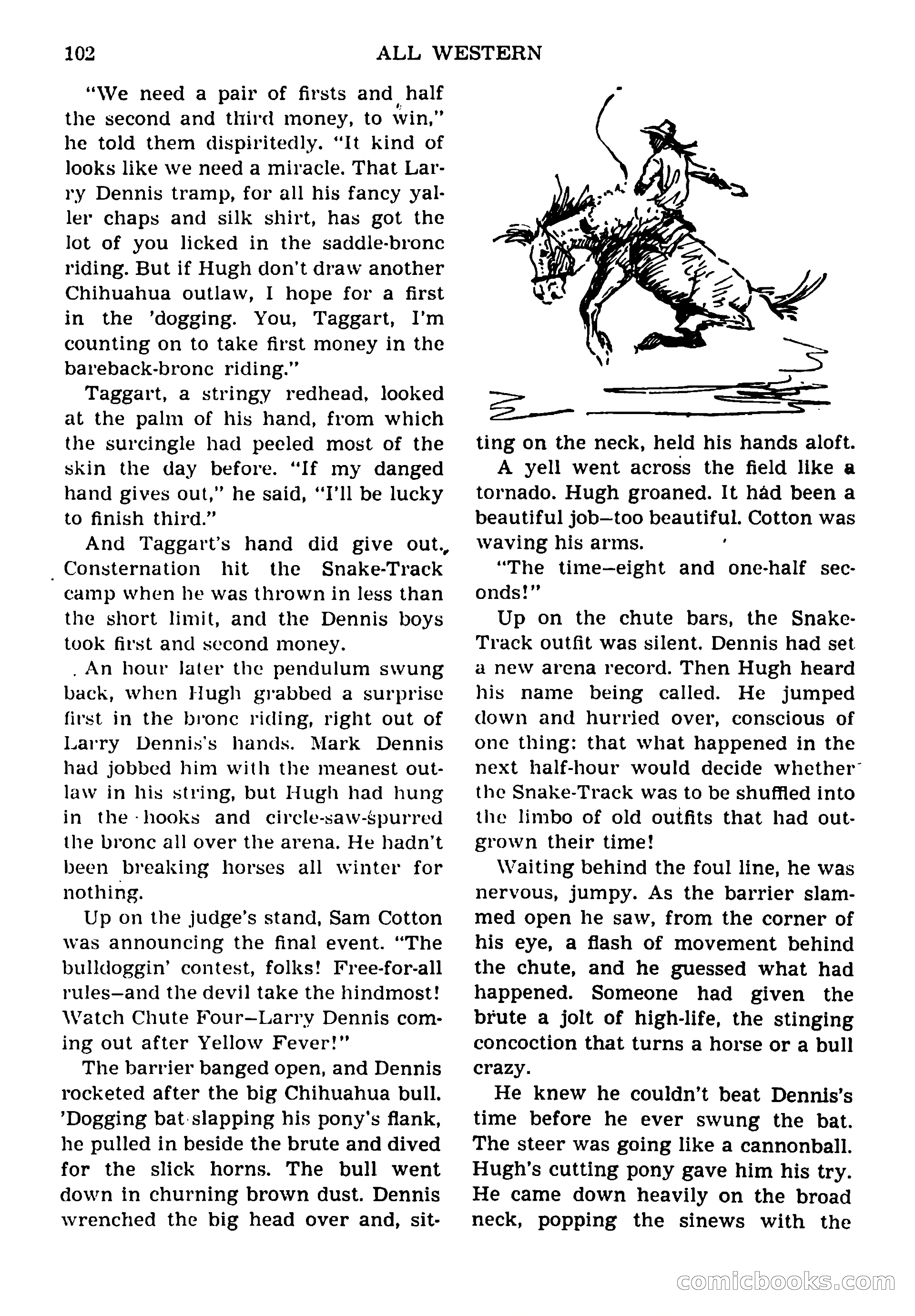 All Western Magazine Cover — page 104 of 164