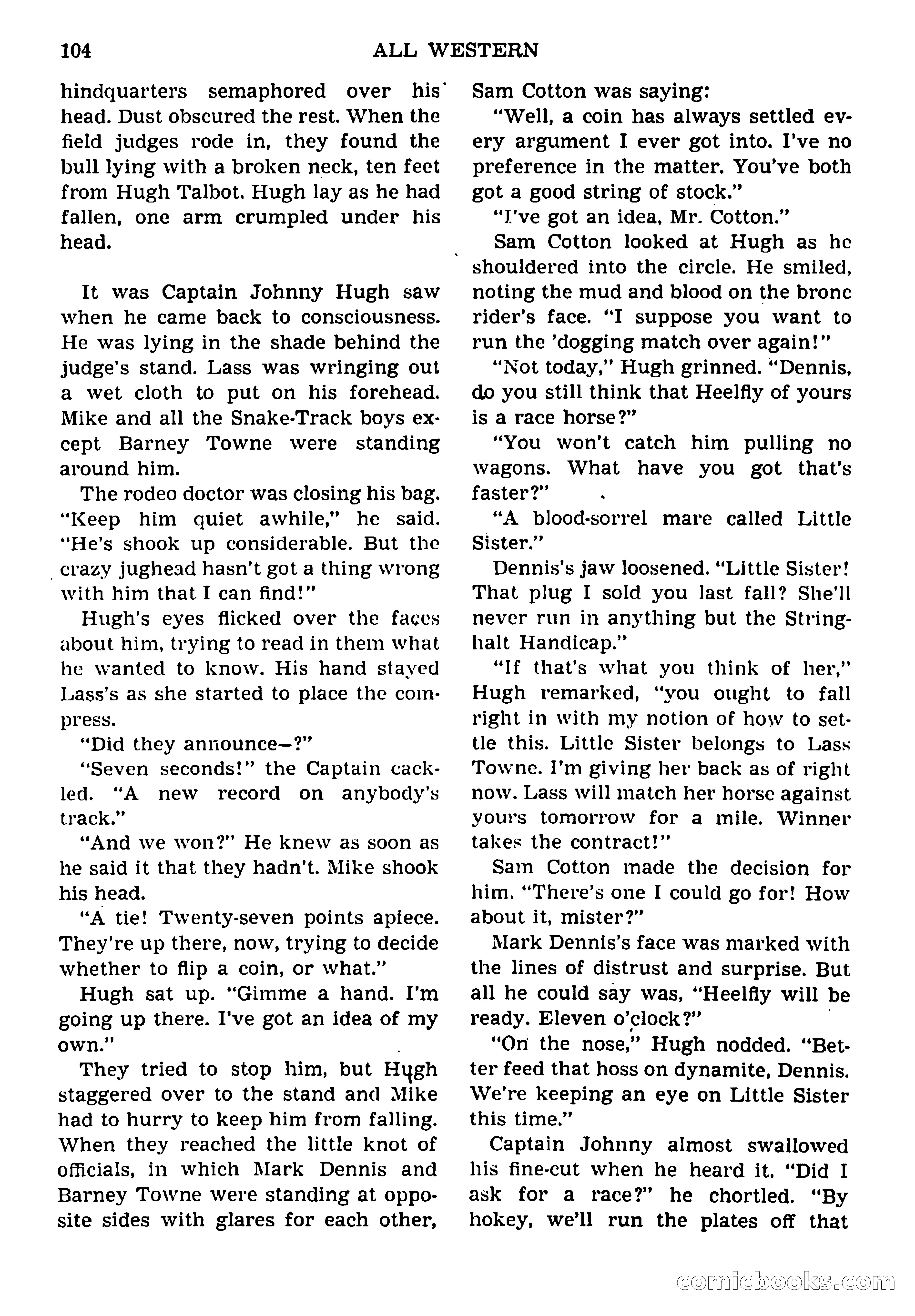 All Western Magazine Cover — page 106 of 164