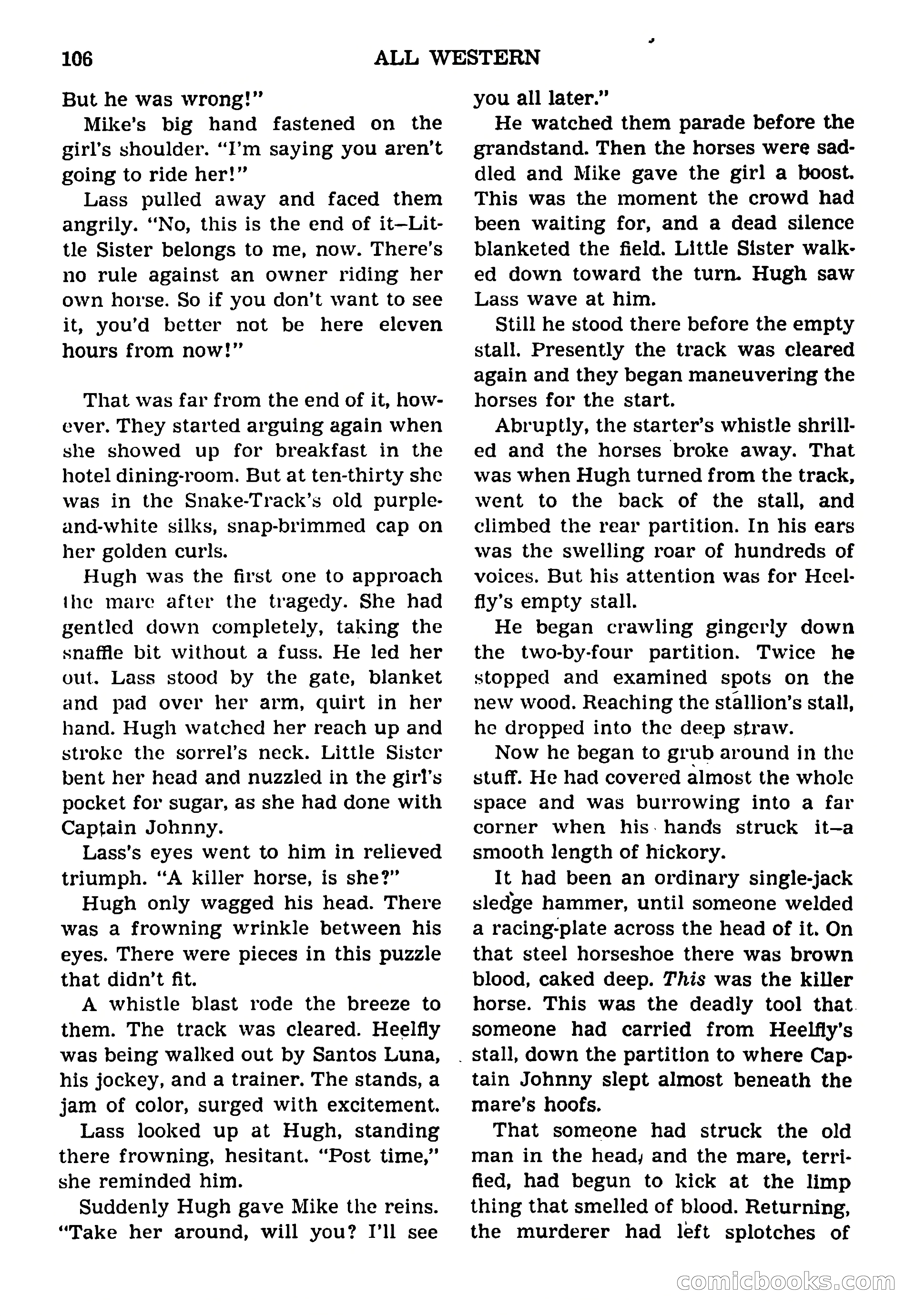 All Western Magazine Cover — page 108 of 164