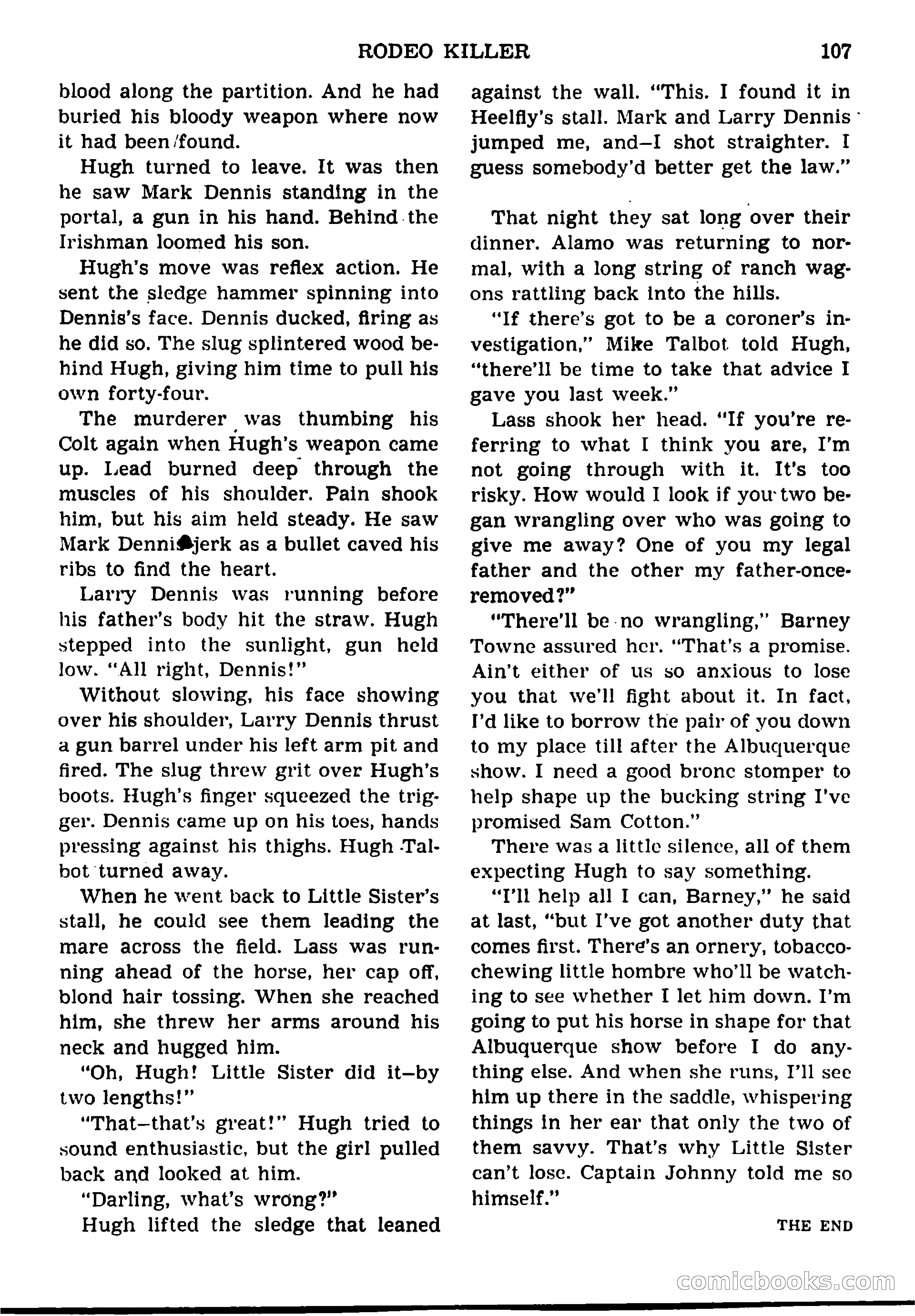 All Western Magazine Cover — page 109 of 164