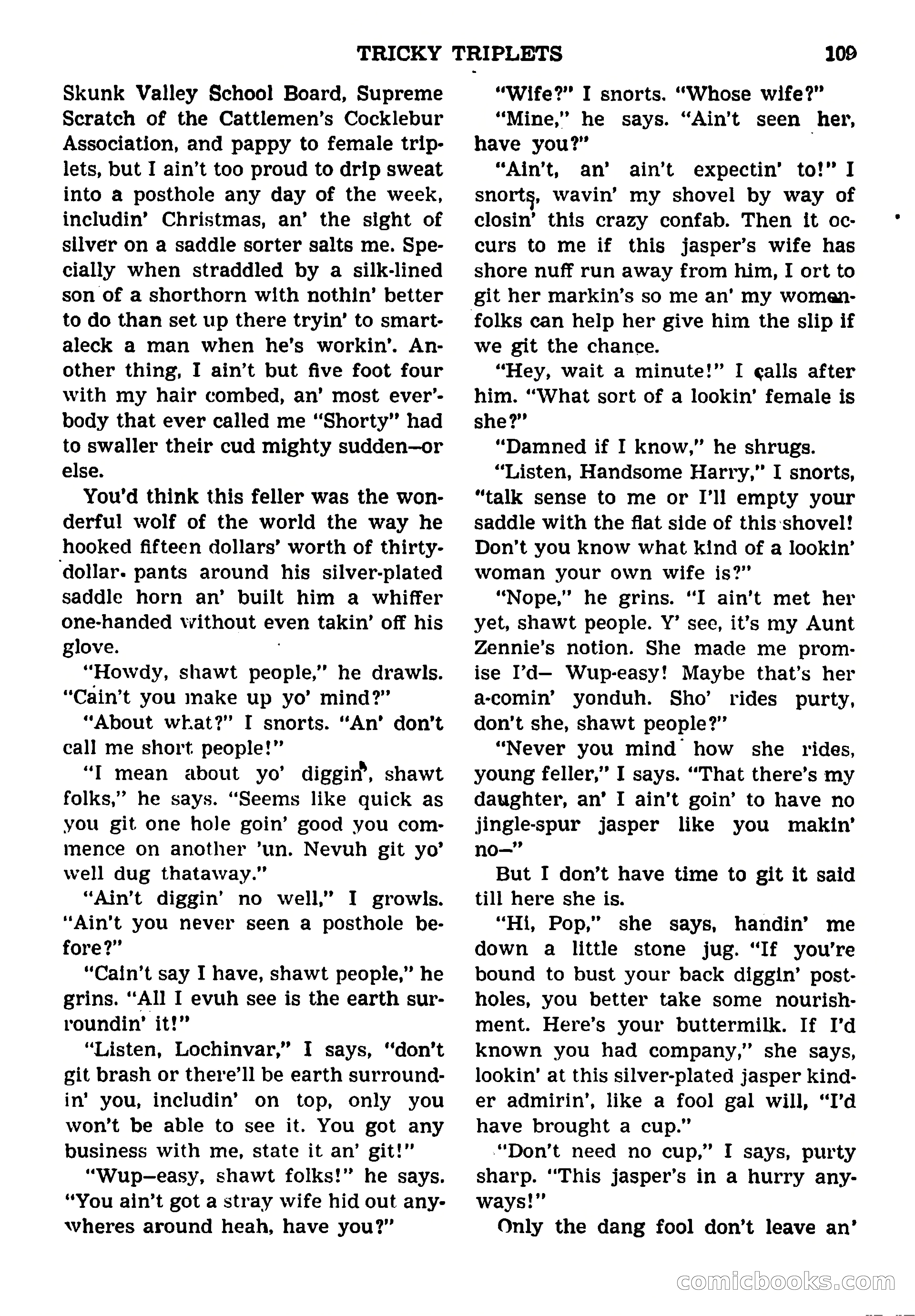 All Western Magazine Cover — page 111 of 164