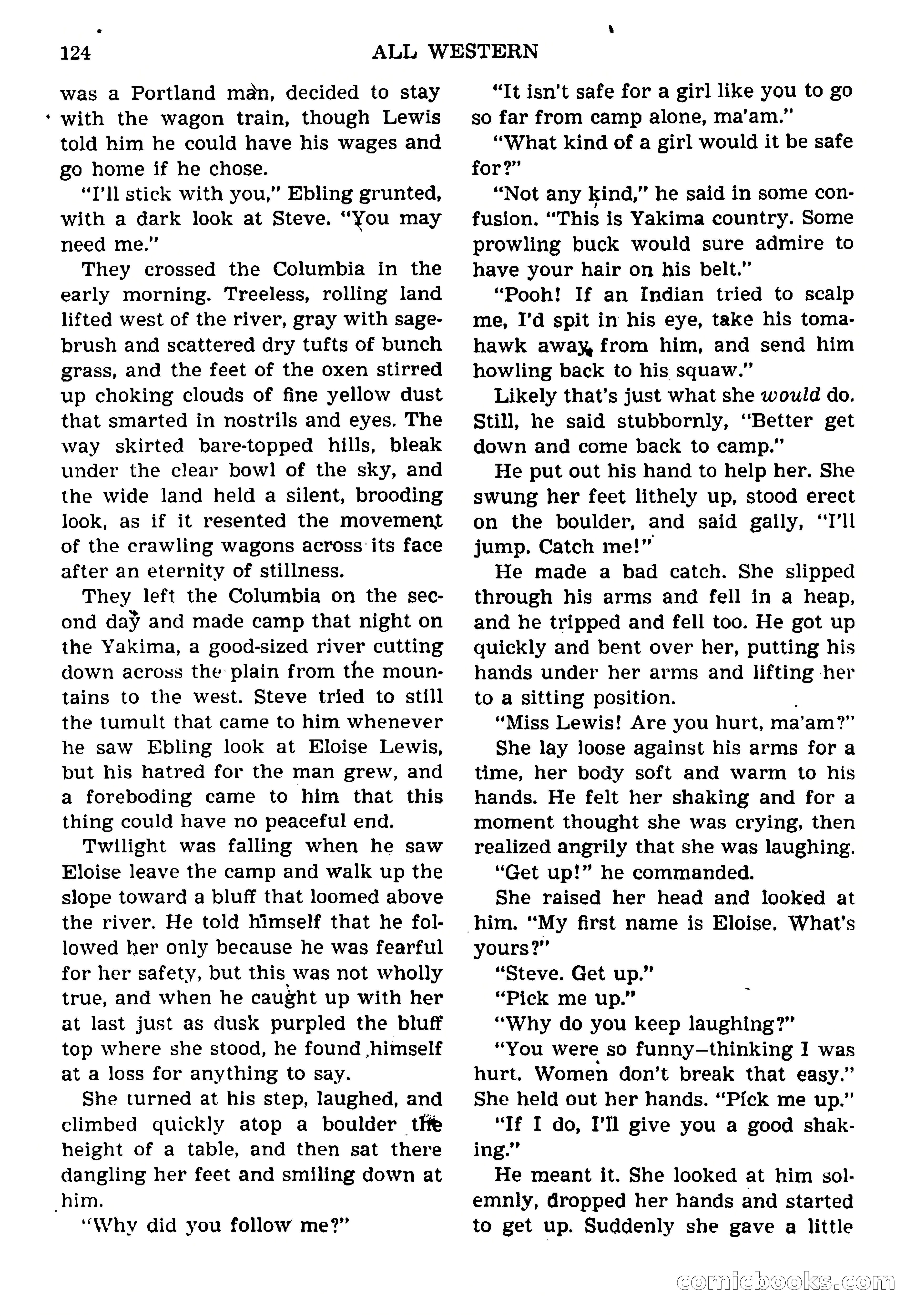 All Western Magazine Cover — page 126 of 164