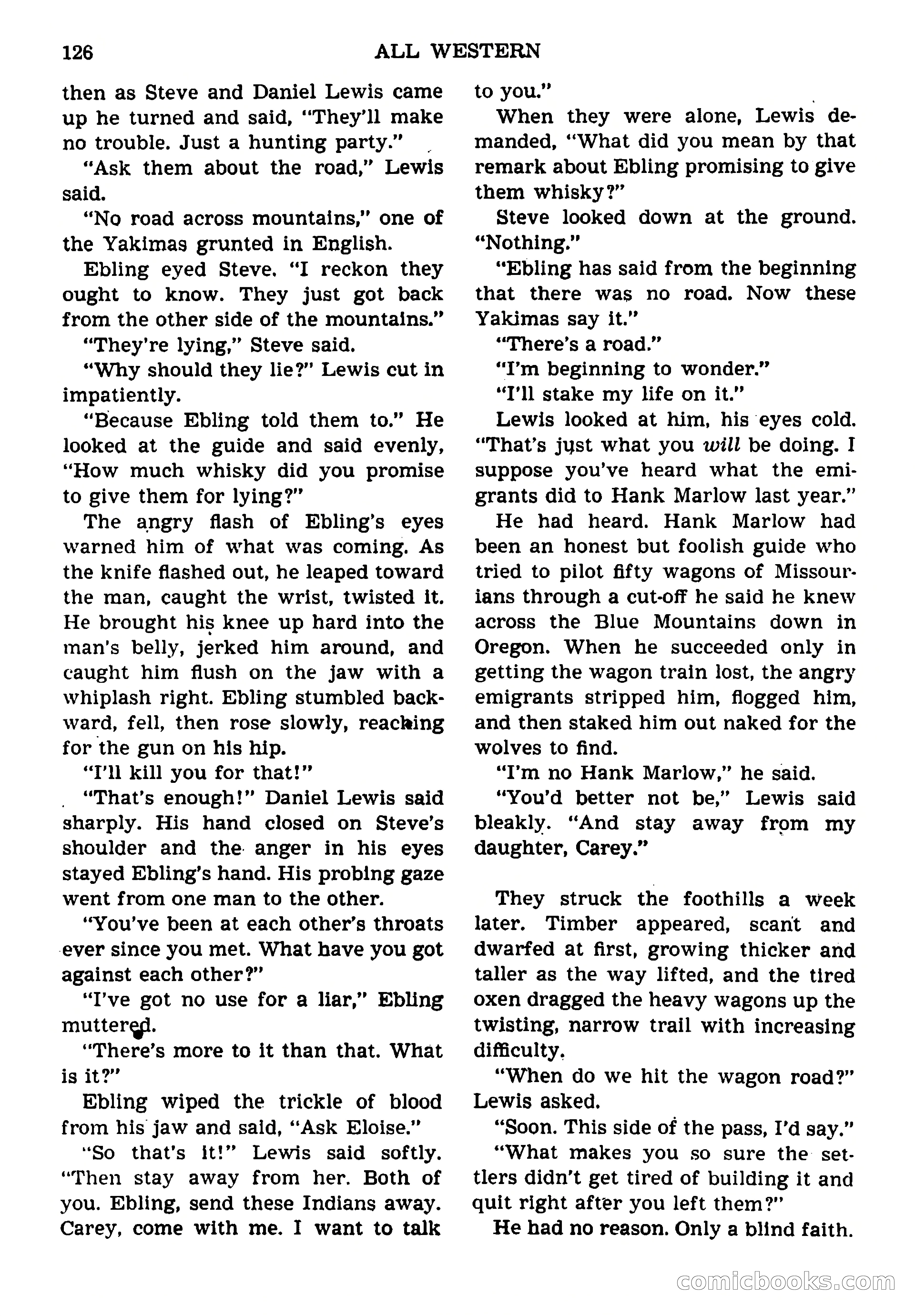 All Western Magazine Cover — page 128 of 164