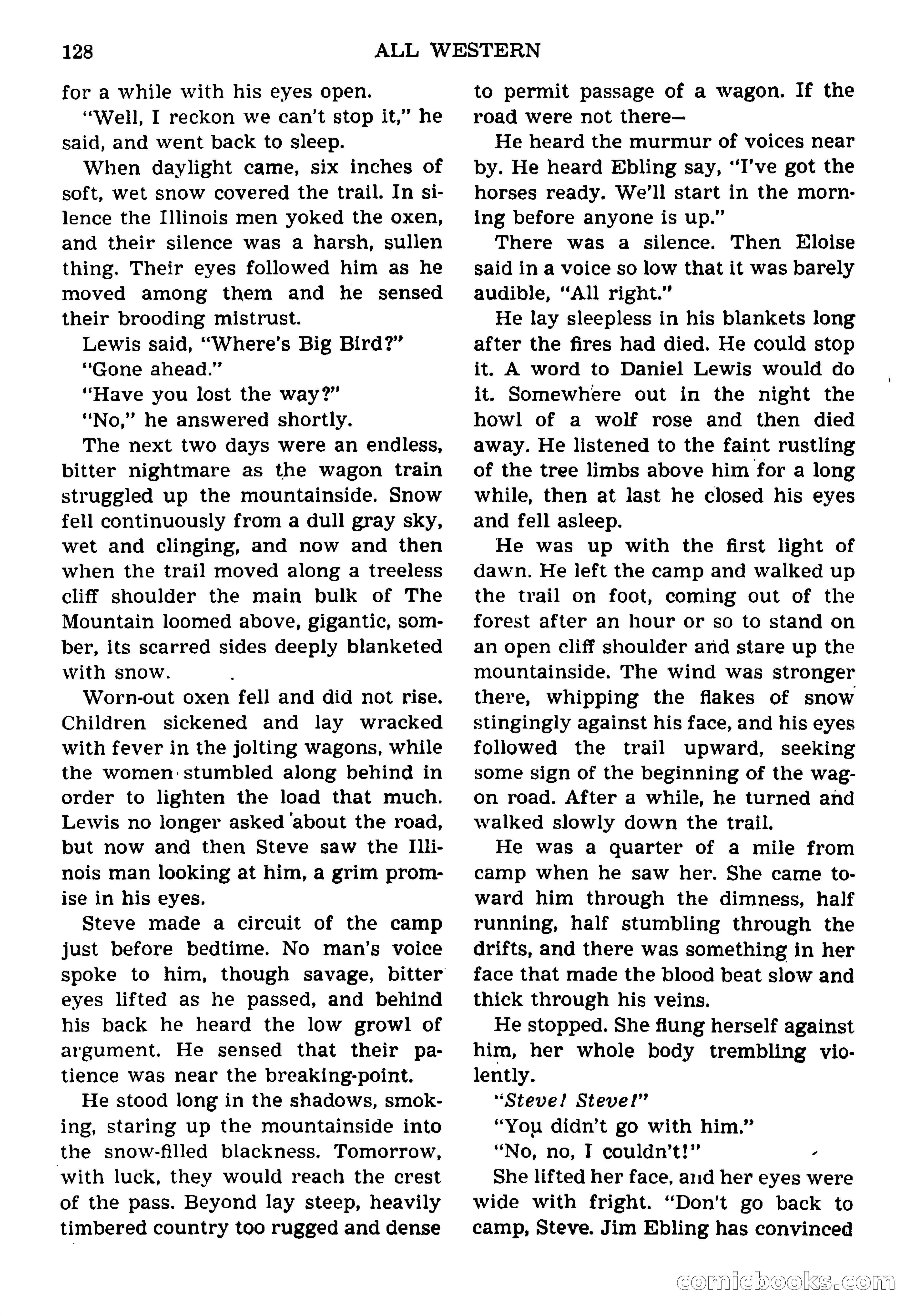 All Western Magazine Cover — page 130 of 164