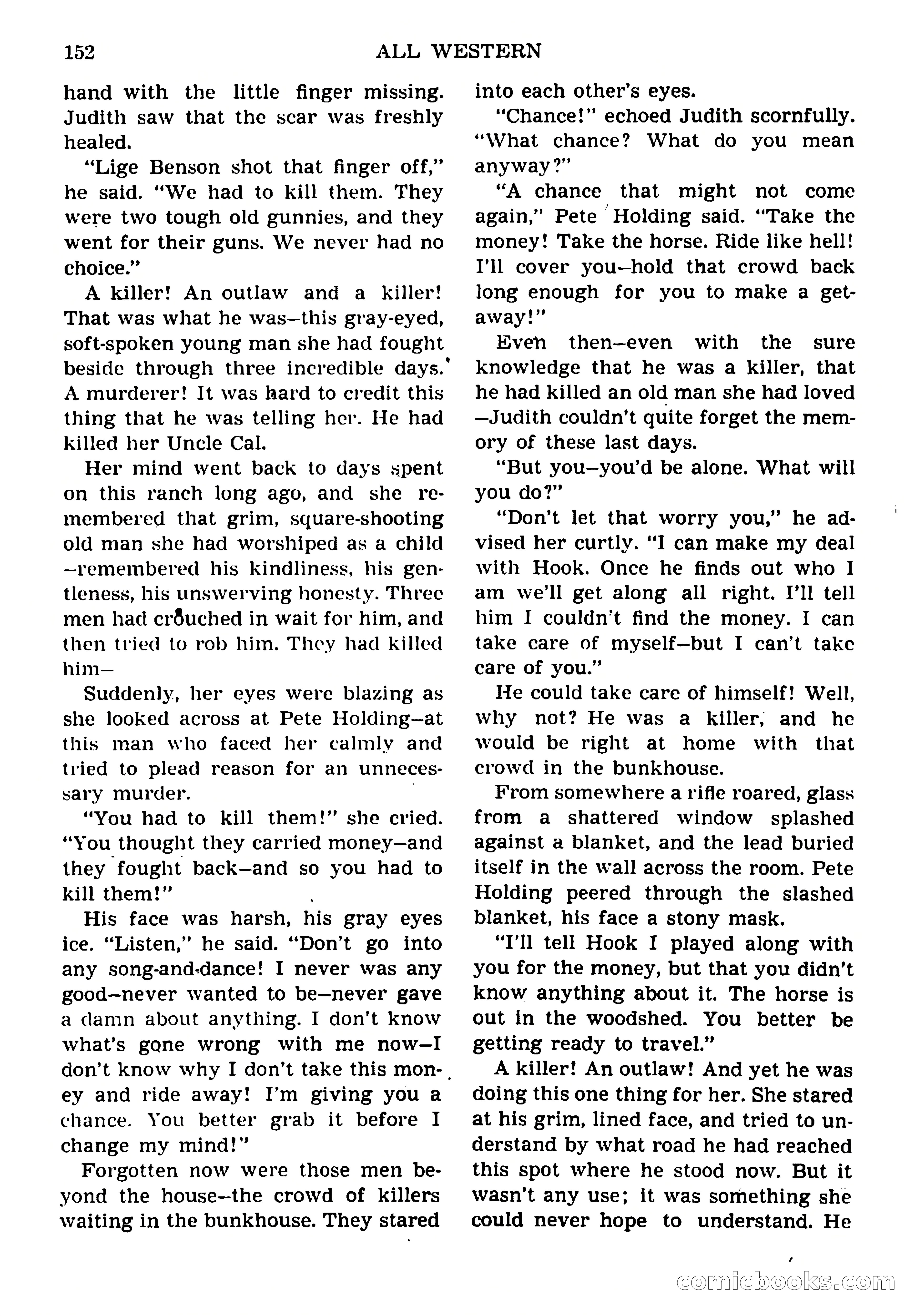 All Western Magazine Cover — page 154 of 164