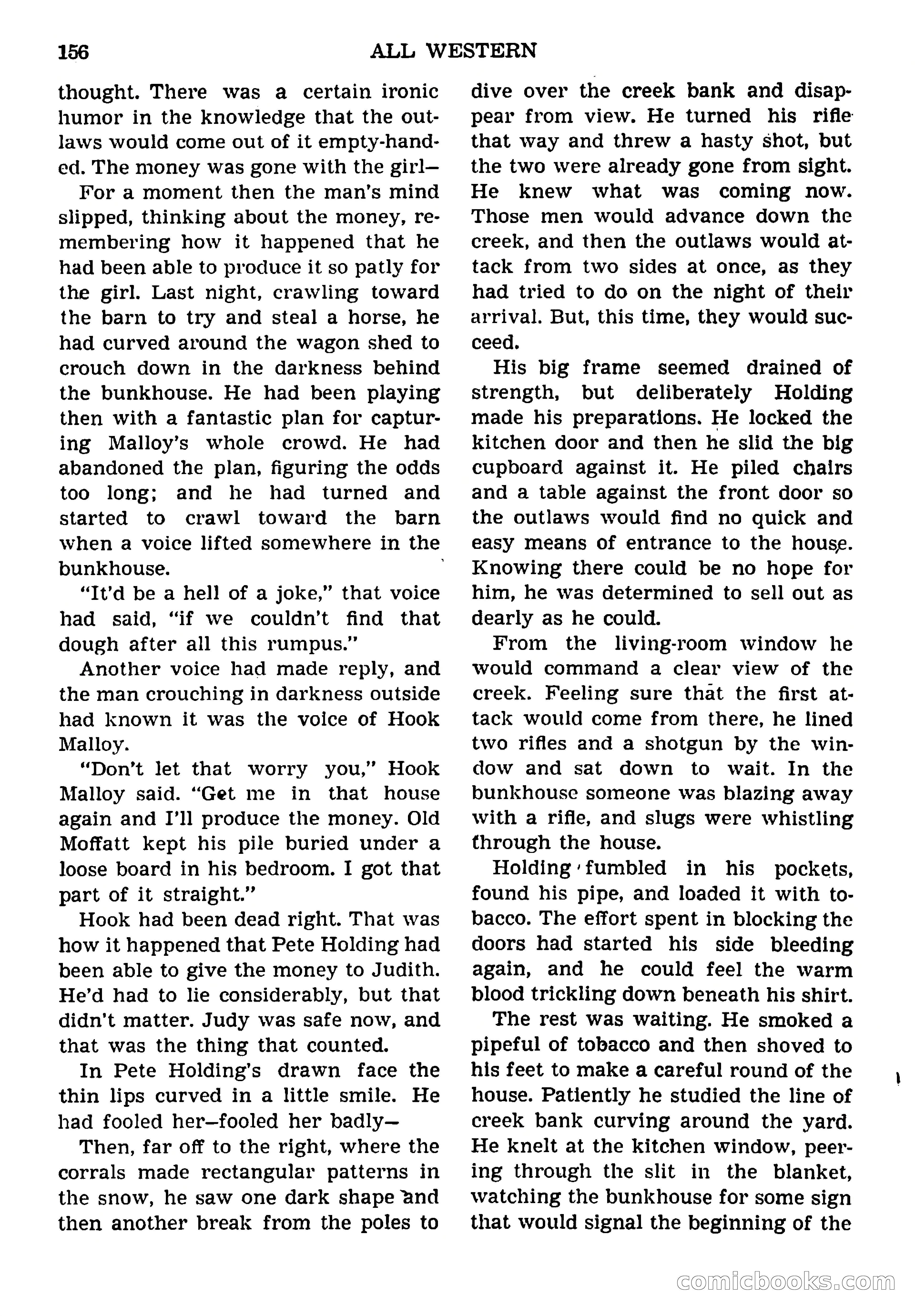 All Western Magazine Cover — page 158 of 164