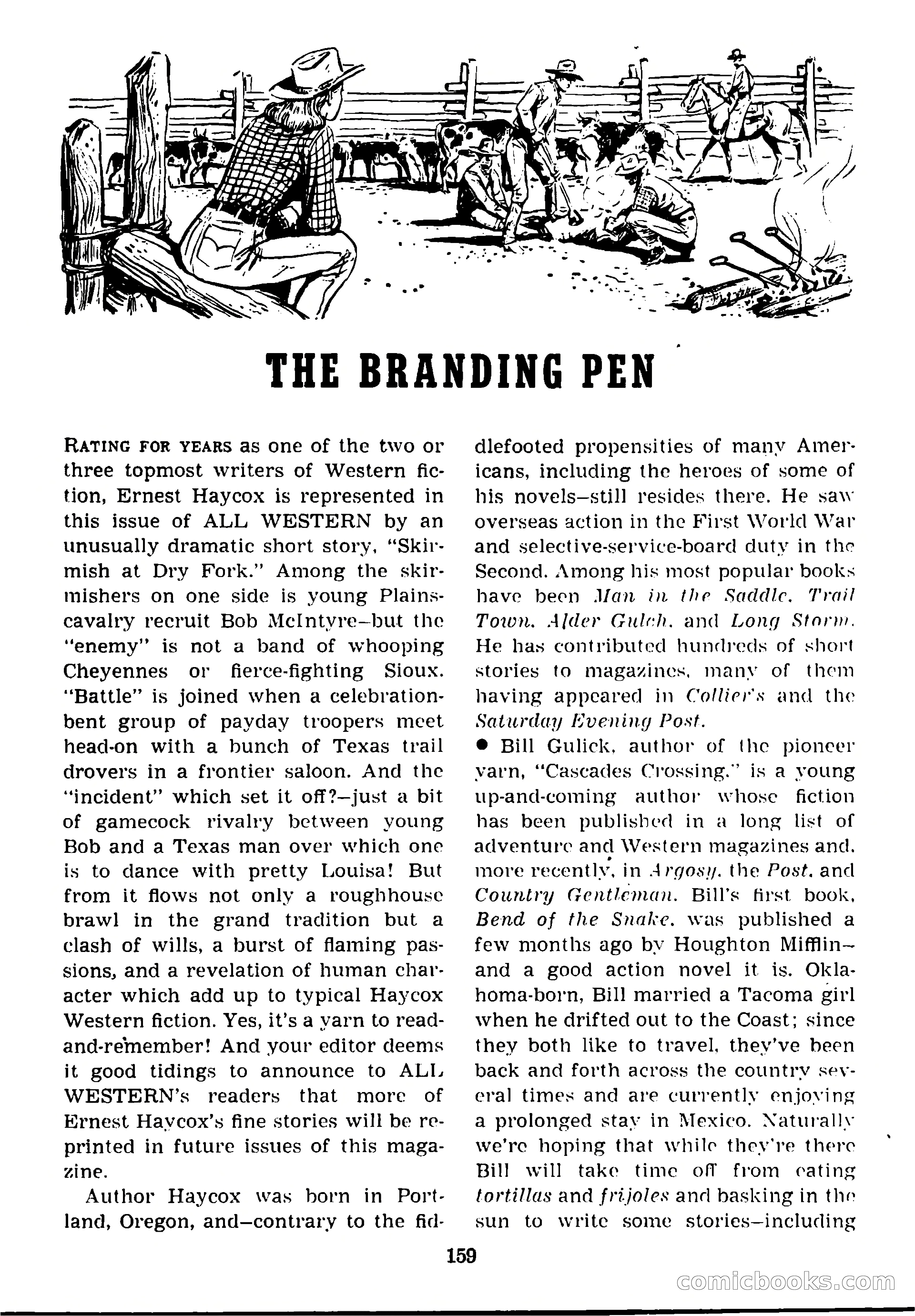 All Western Magazine Cover — page 161 of 164
