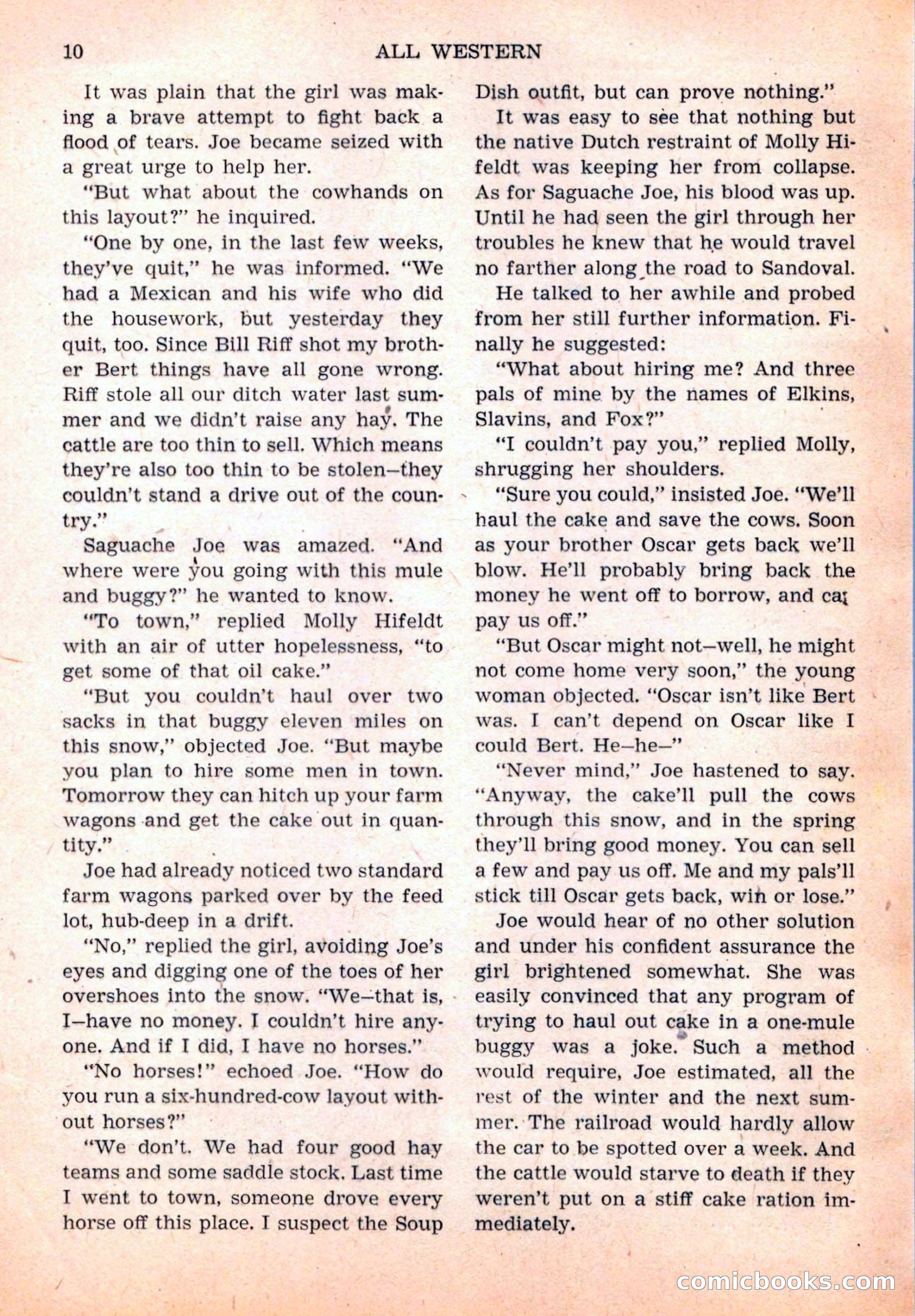 All Western, Vol. 1, No. 4 — page 12 of 164