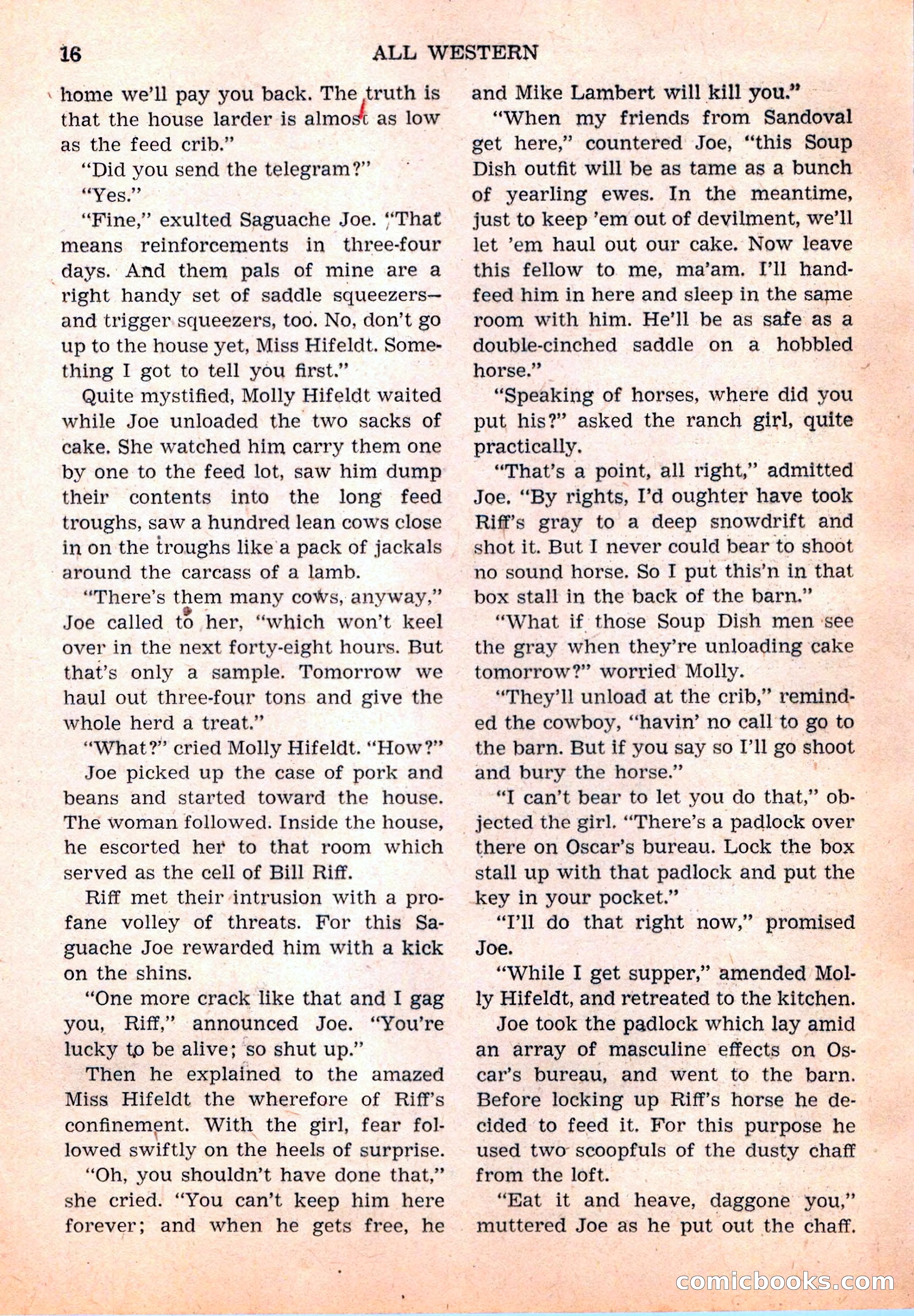 All Western, Vol. 1, No. 4 — page 18 of 164