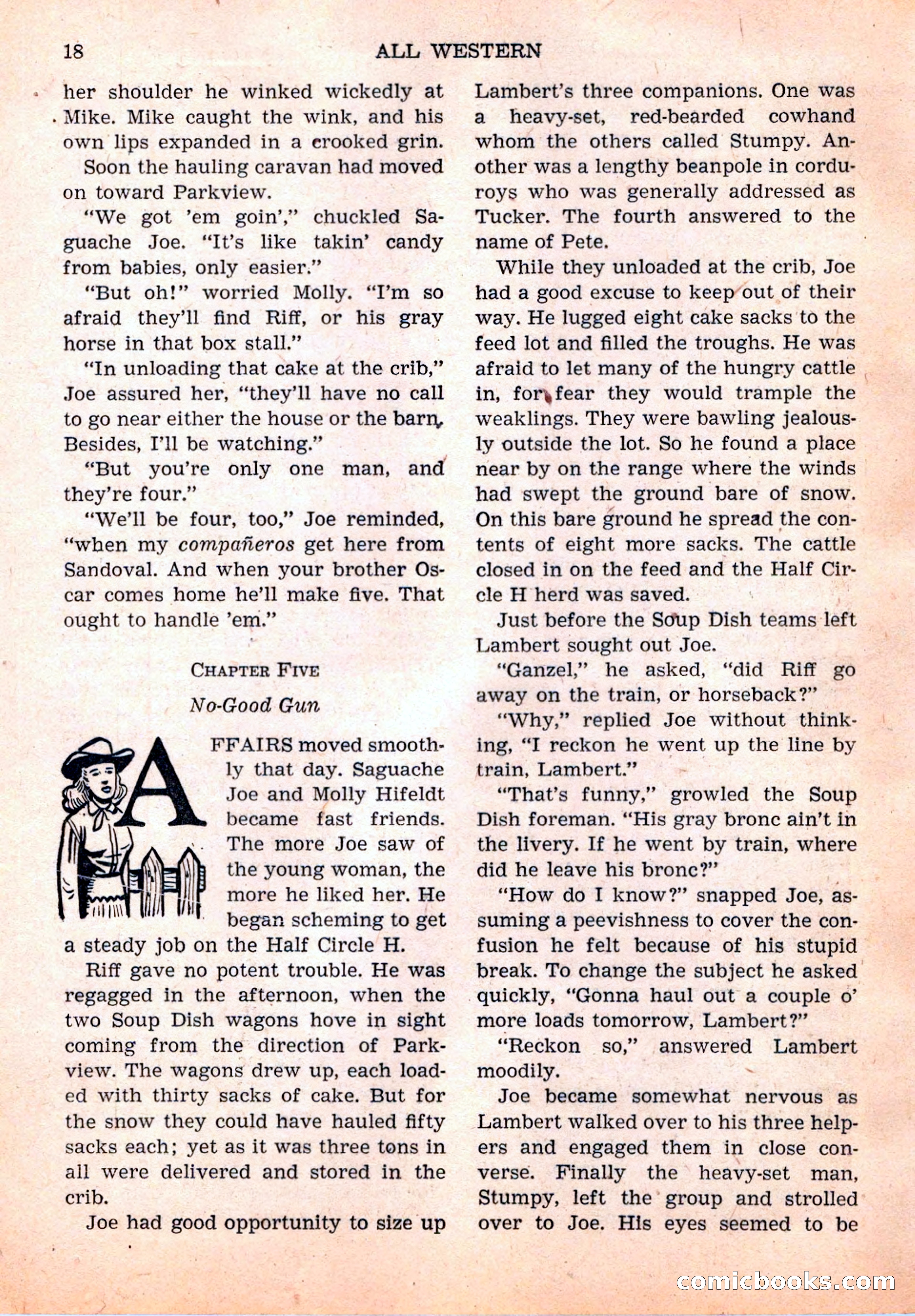 All Western, Vol. 1, No. 4 — page 20 of 164