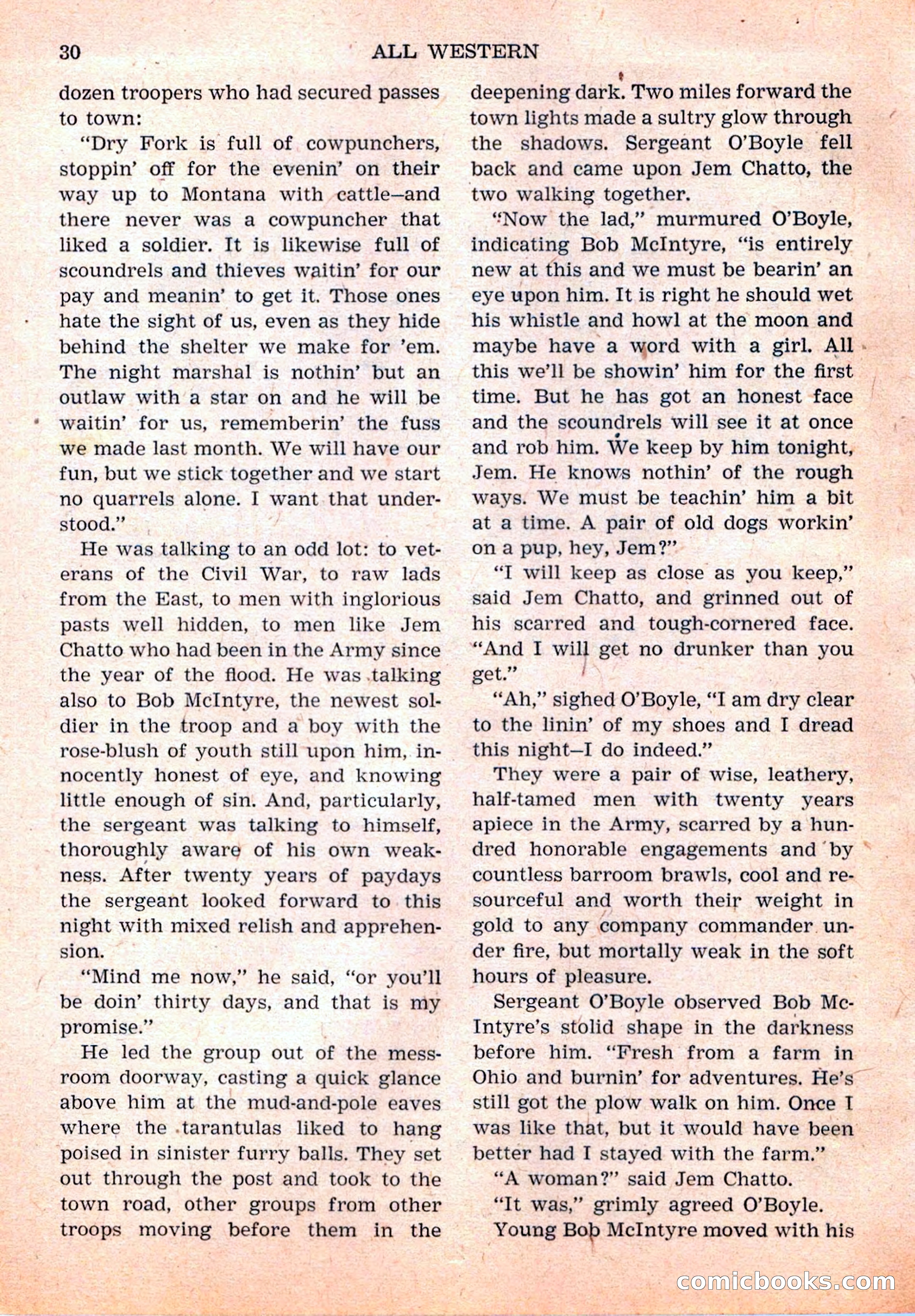All Western, Vol. 1, No. 4 — page 32 of 164
