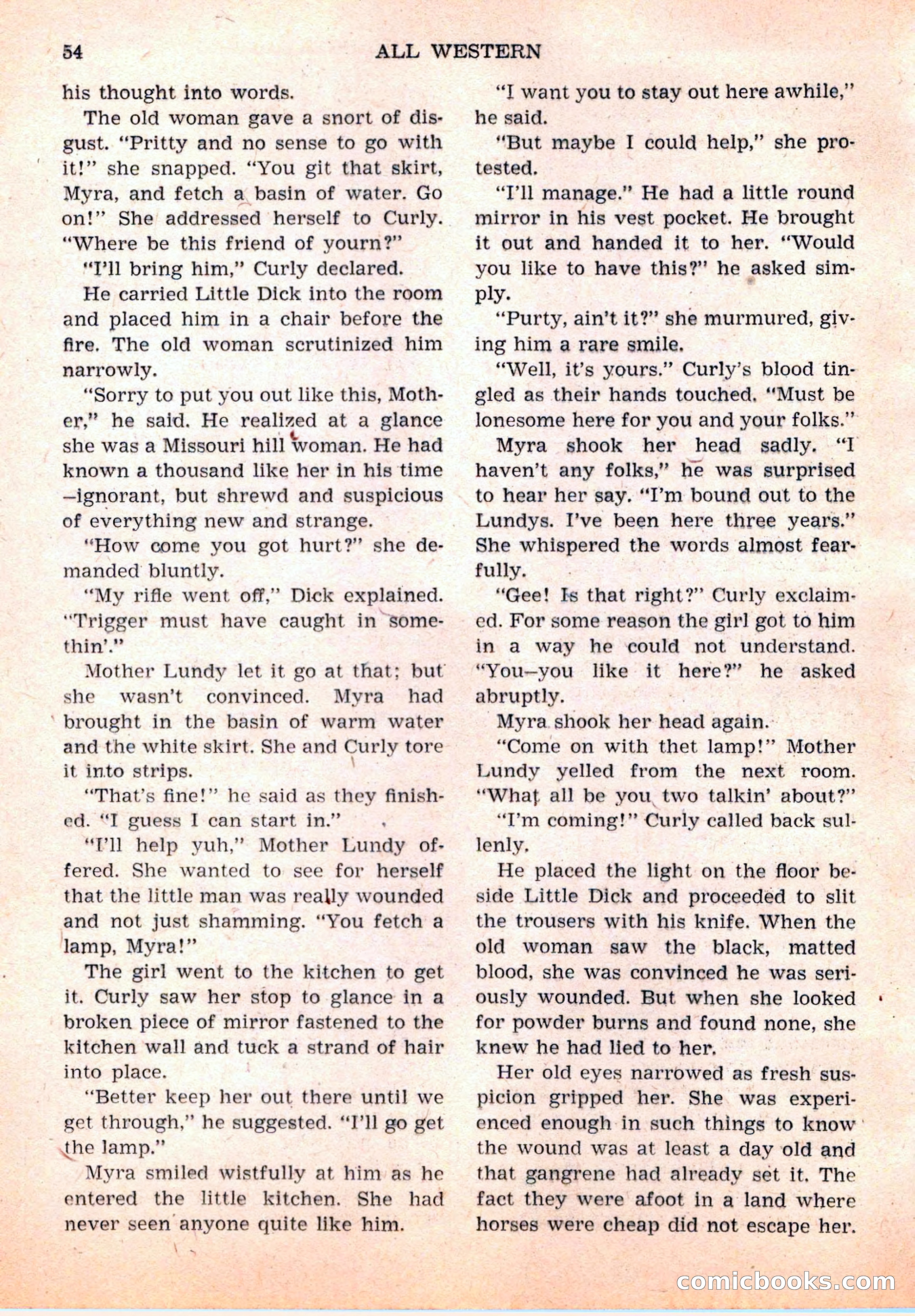 All Western, Vol. 1, No. 4 — page 56 of 164
