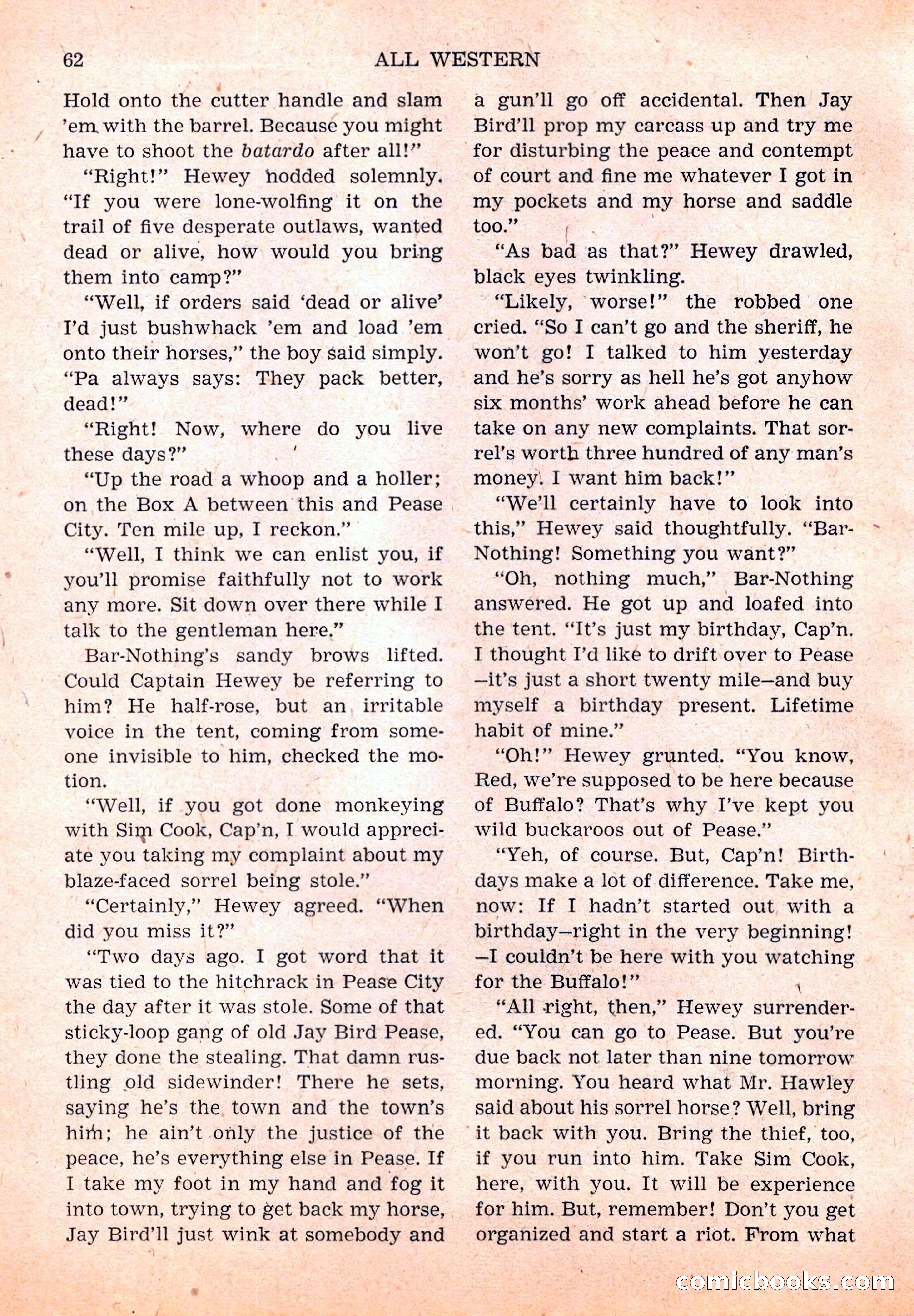 All Western, Vol. 1, No. 4 — page 64 of 164