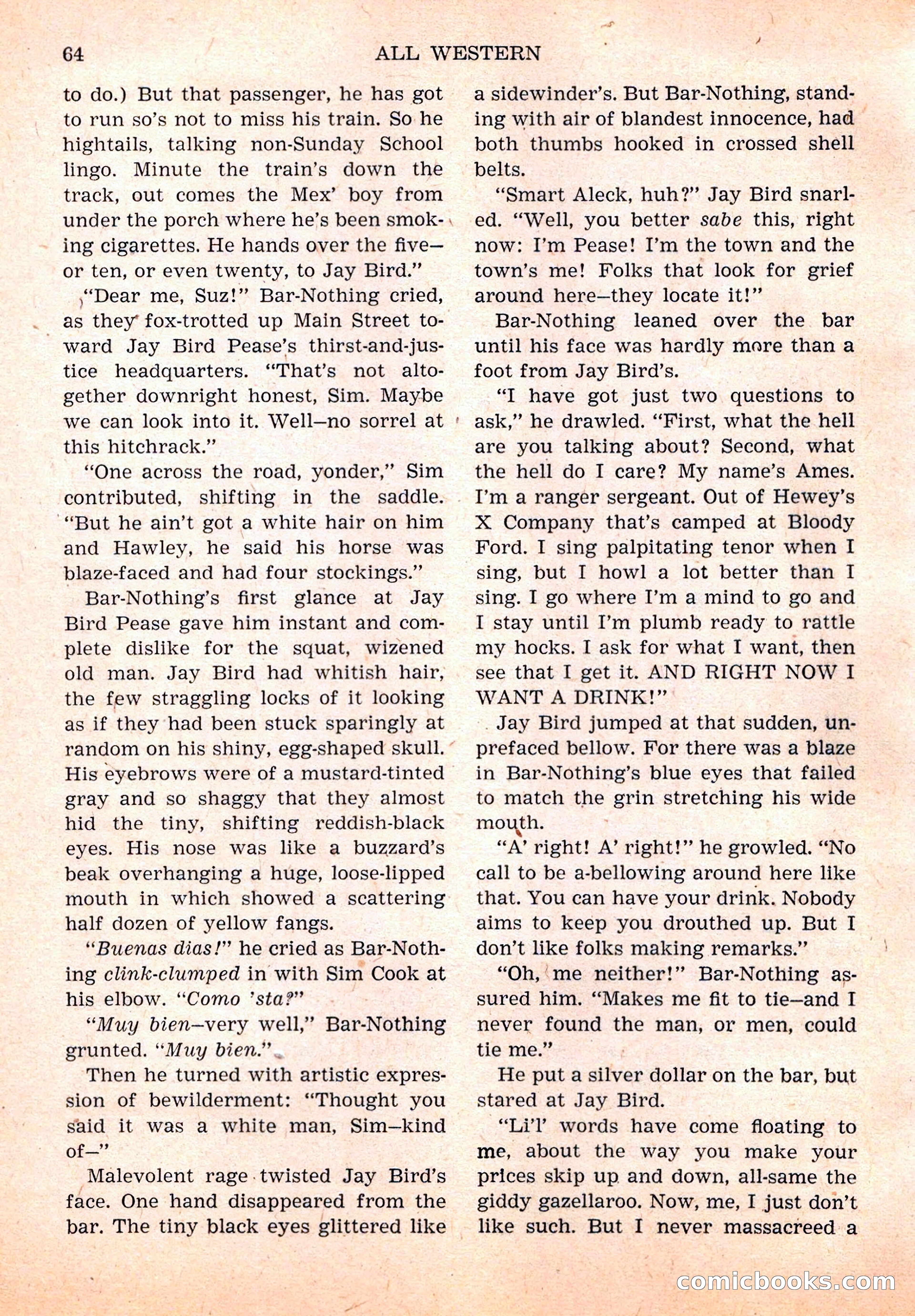 All Western, Vol. 1, No. 4 — page 66 of 164