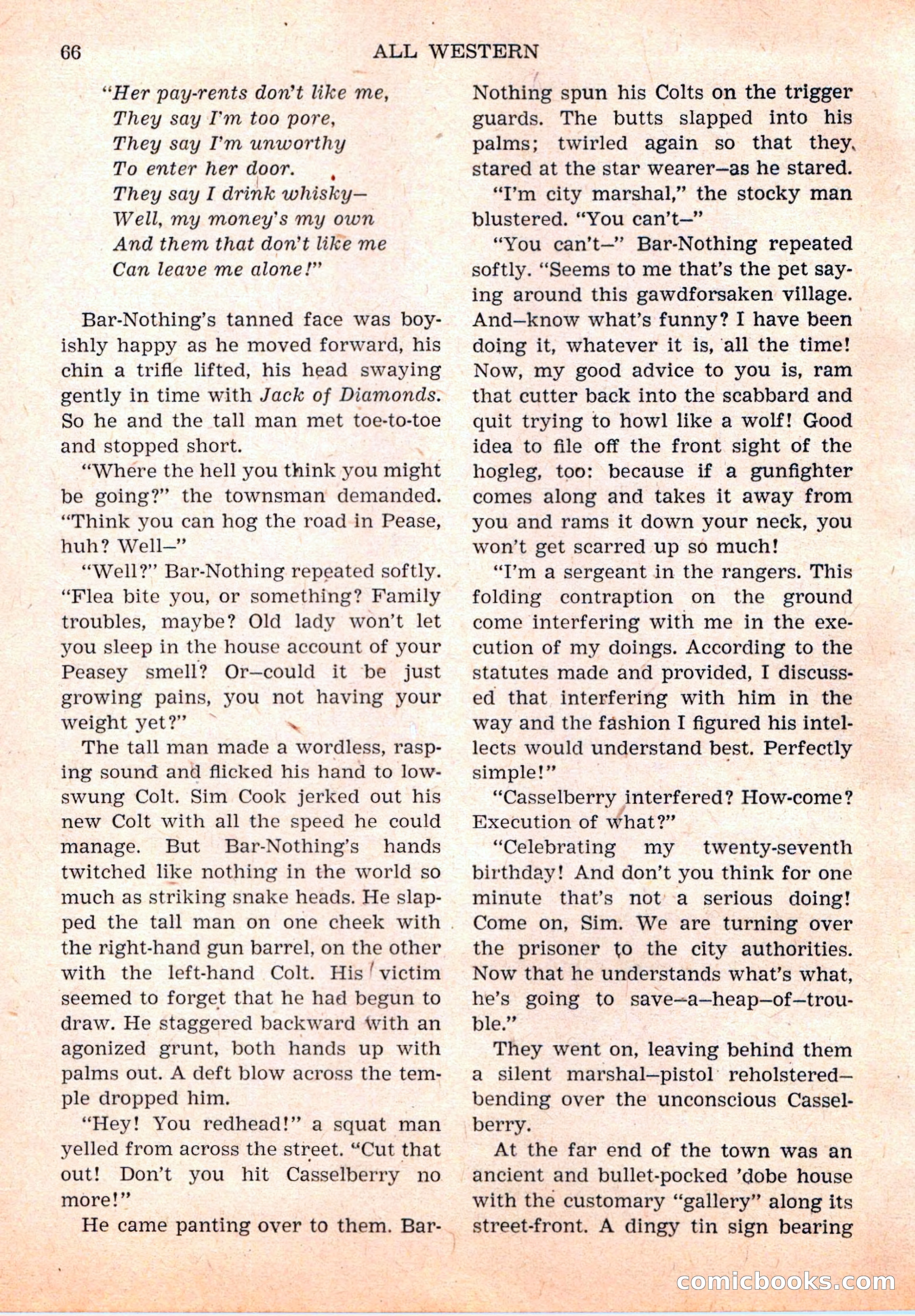 All Western, Vol. 1, No. 4 — page 68 of 164