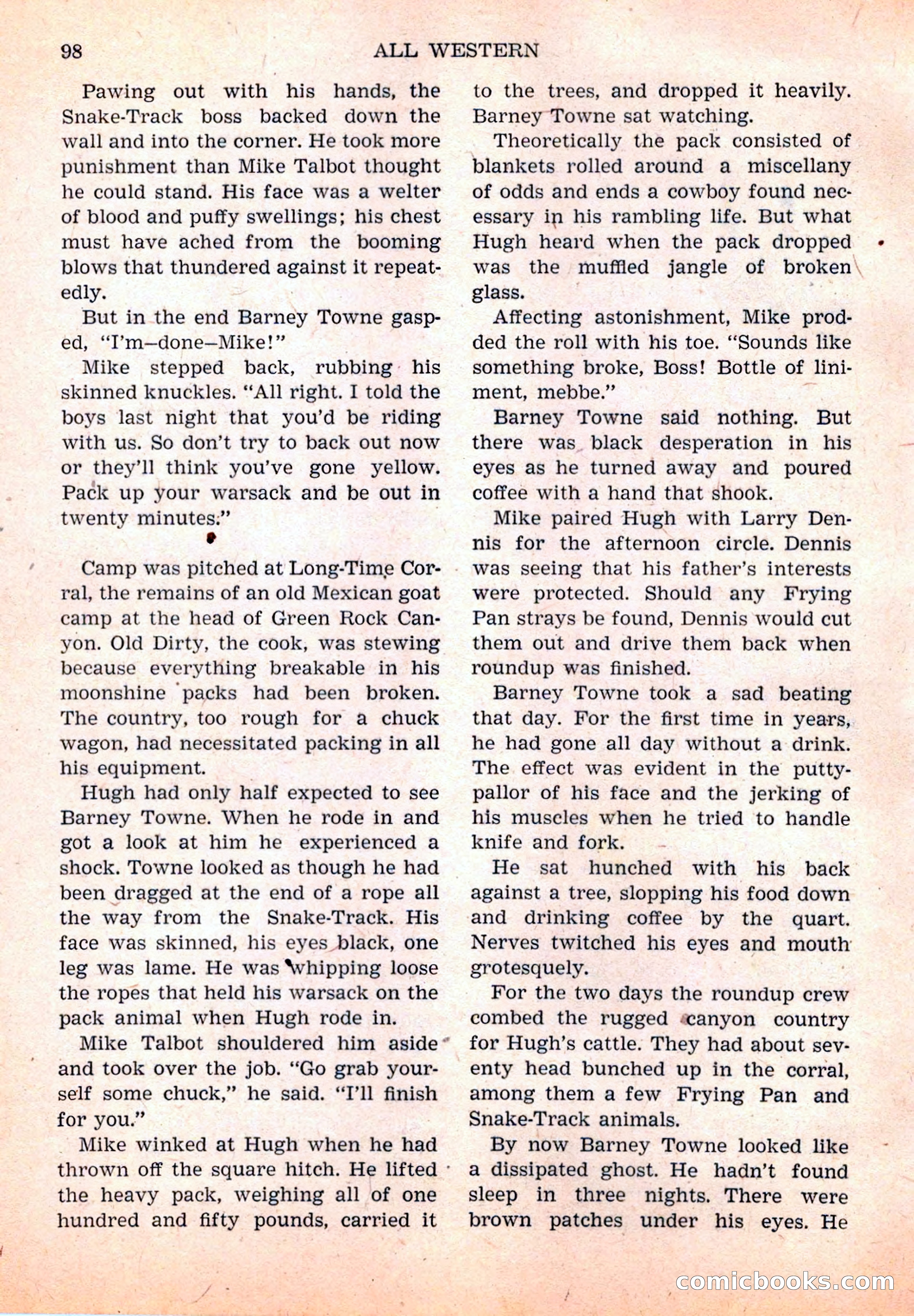 All Western, Vol. 1, No. 4 — page 100 of 164