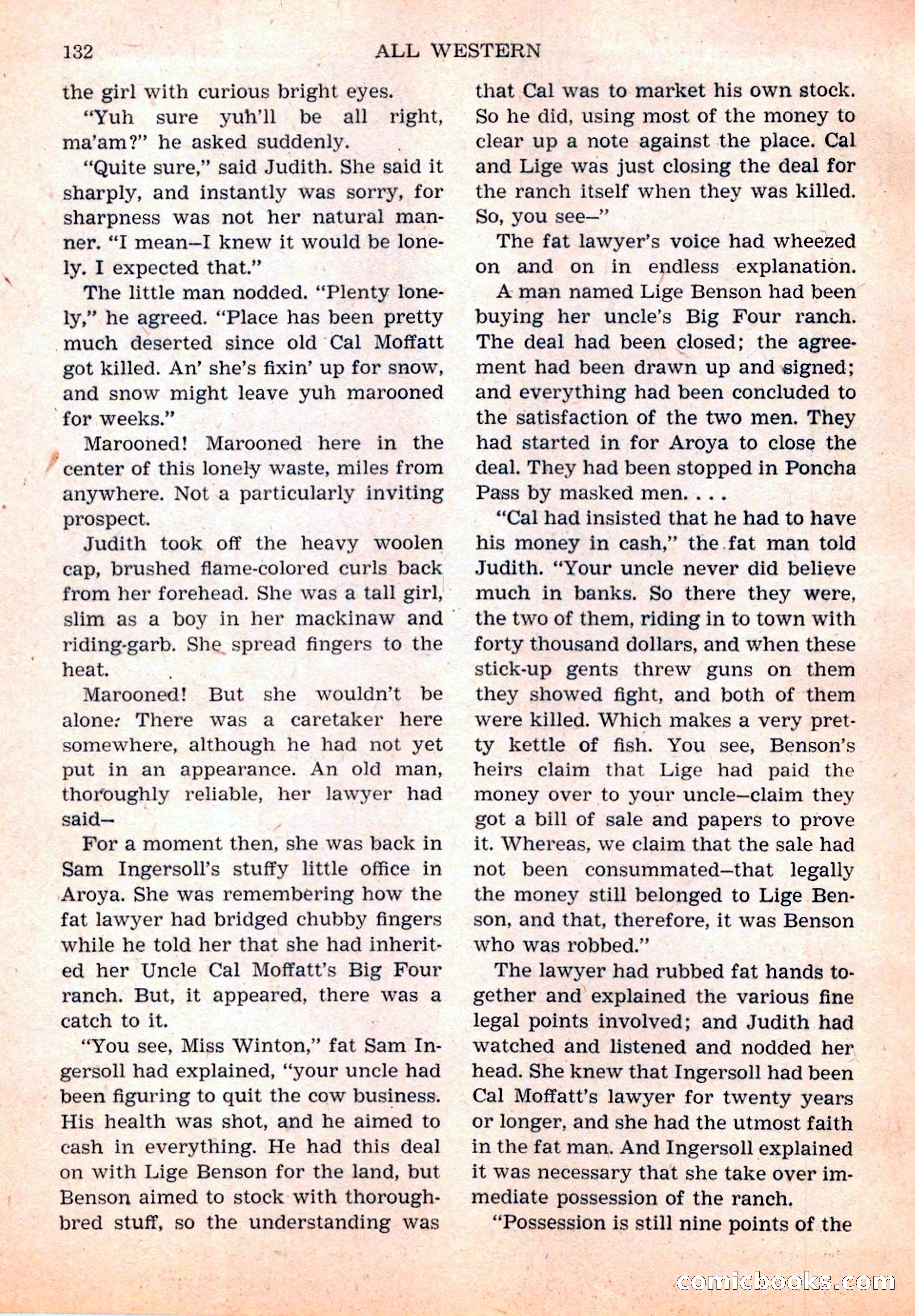All Western, Vol. 1, No. 4 — page 134 of 164
