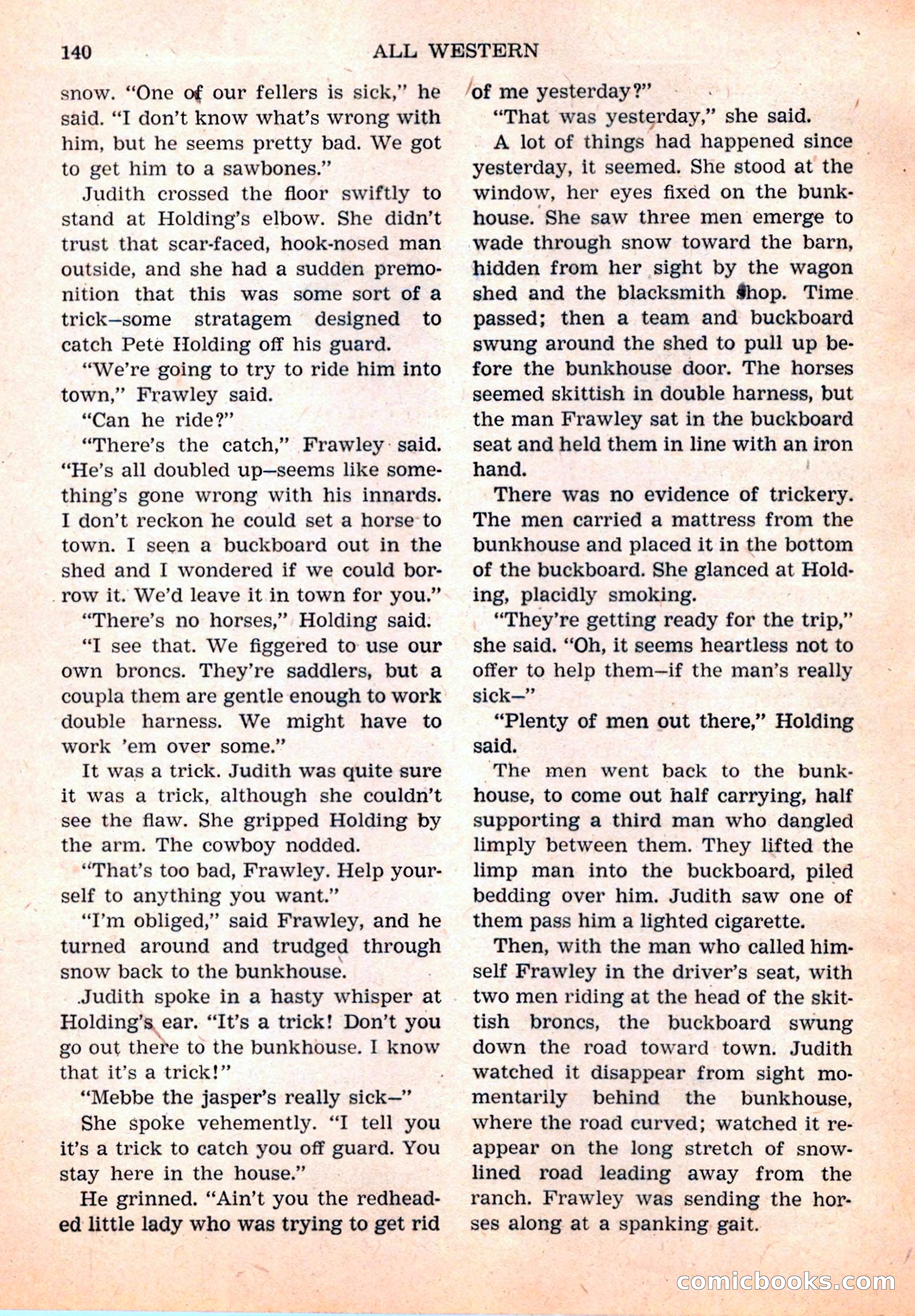 All Western, Vol. 1, No. 4 — page 142 of 164