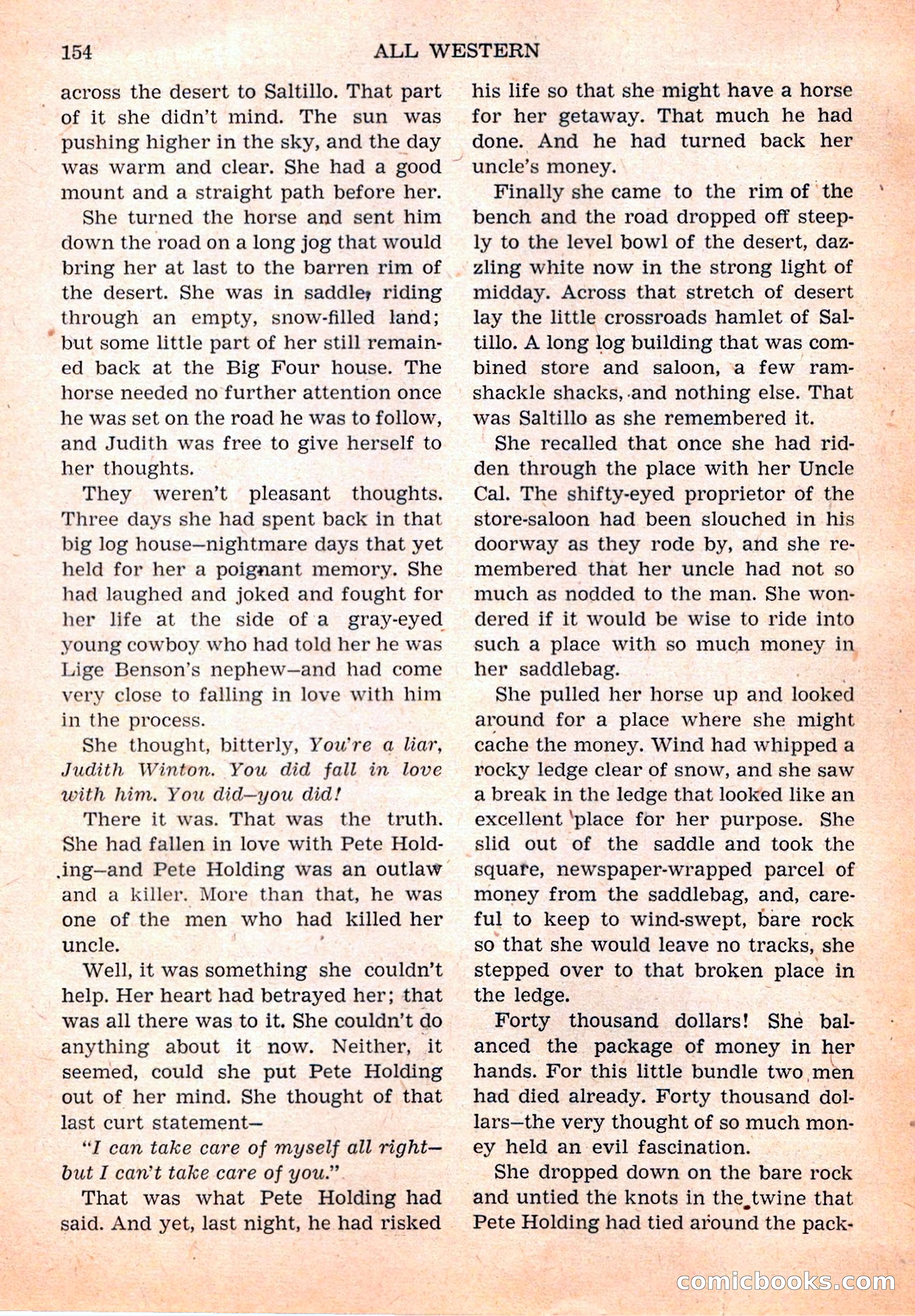 All Western, Vol. 1, No. 4 — page 156 of 164