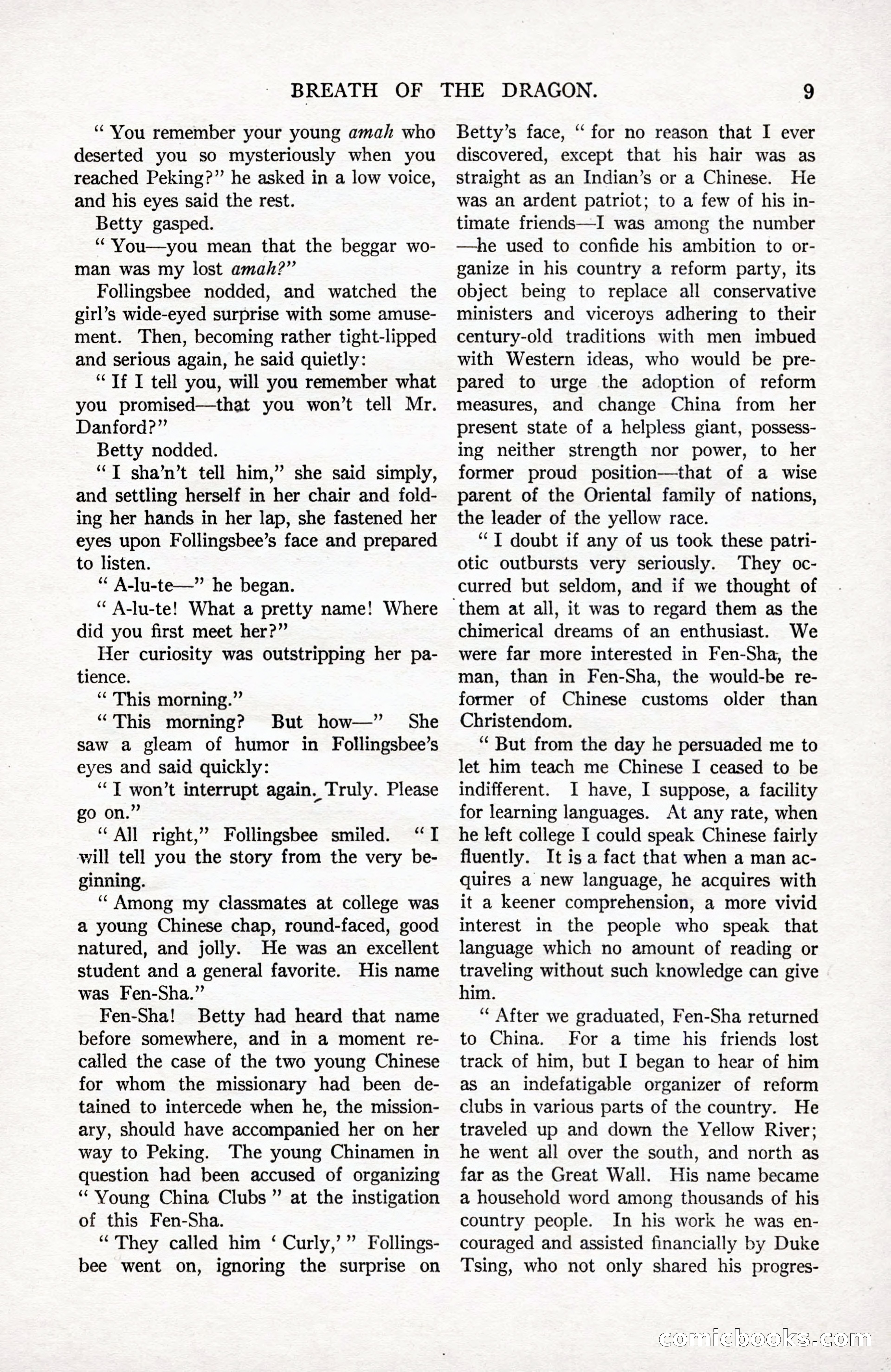 All-Story Weekly, September 2, 1916 — page 19 of 208