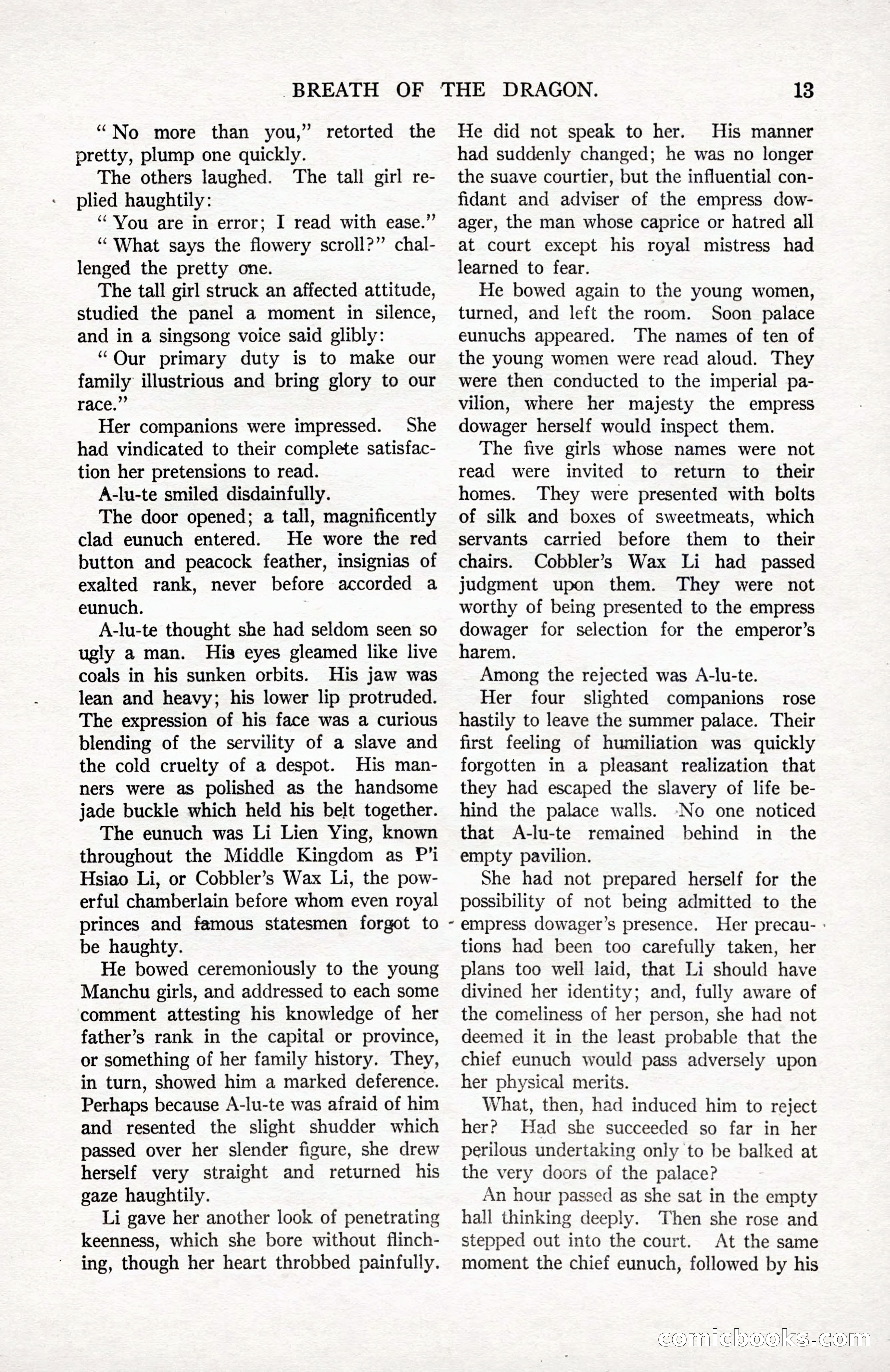 All-Story Weekly, September 2, 1916 — page 23 of 208