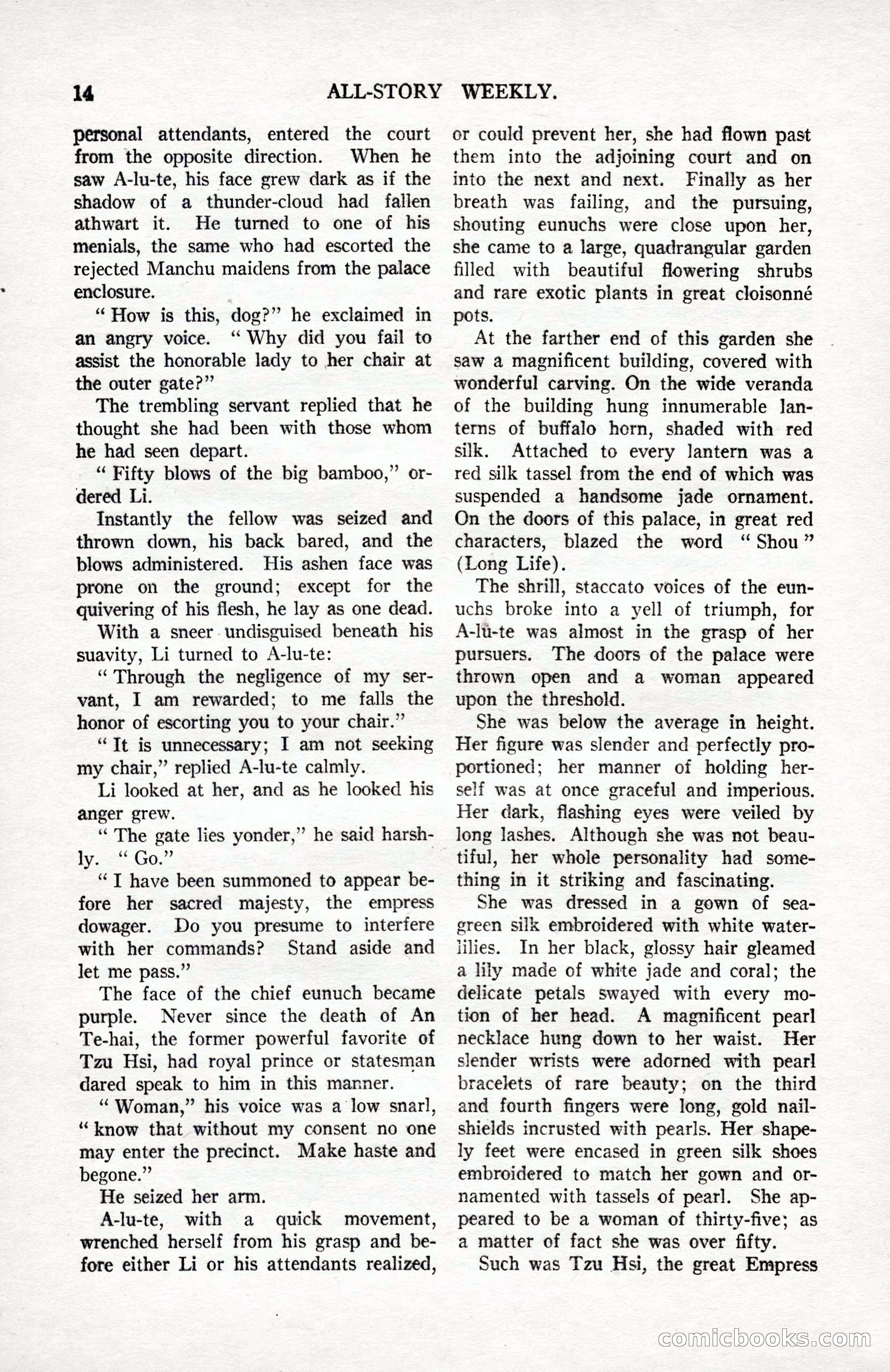 All-Story Weekly, September 2, 1916 — page 24 of 208