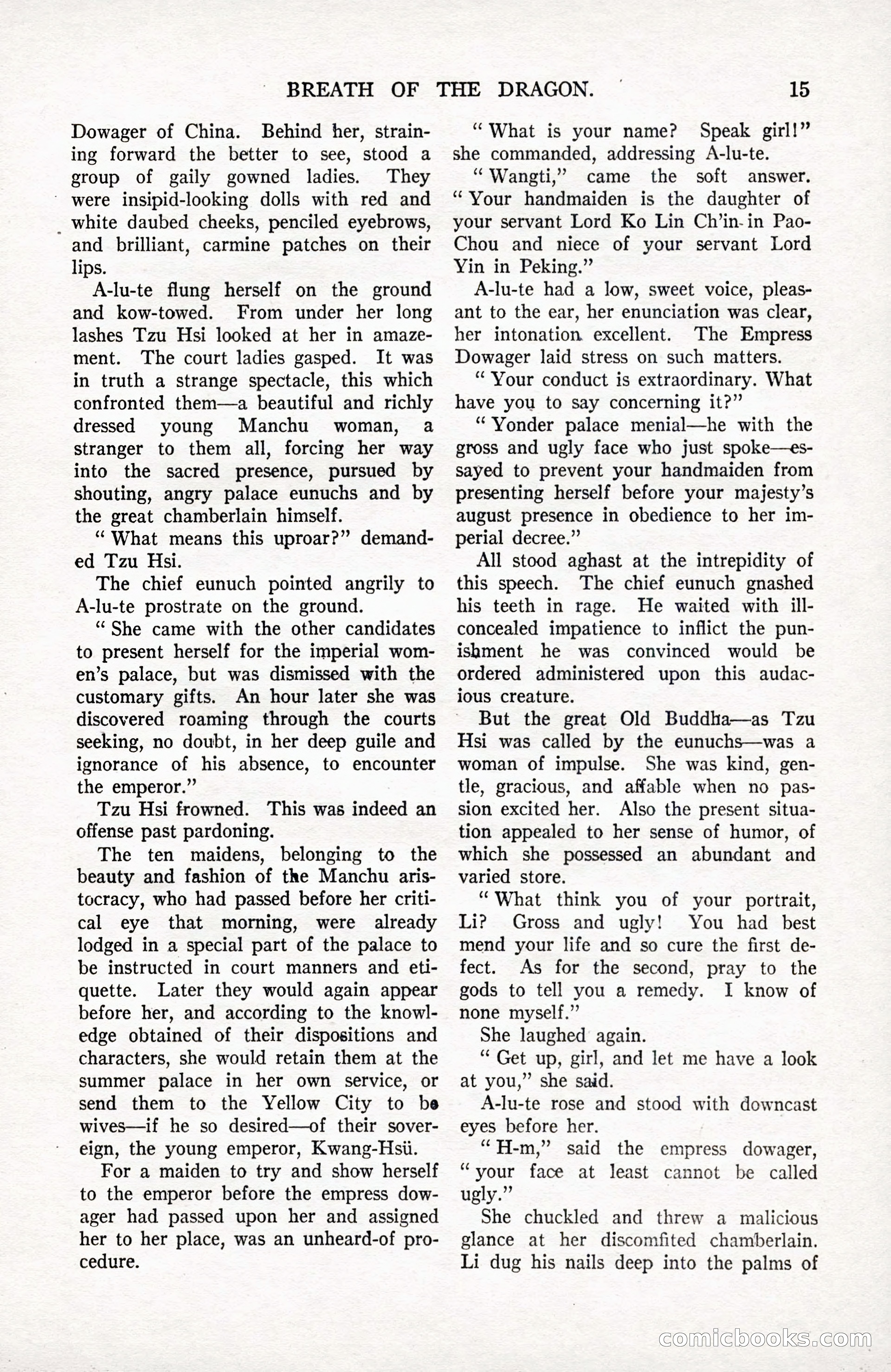 All-Story Weekly, September 2, 1916 — page 25 of 208