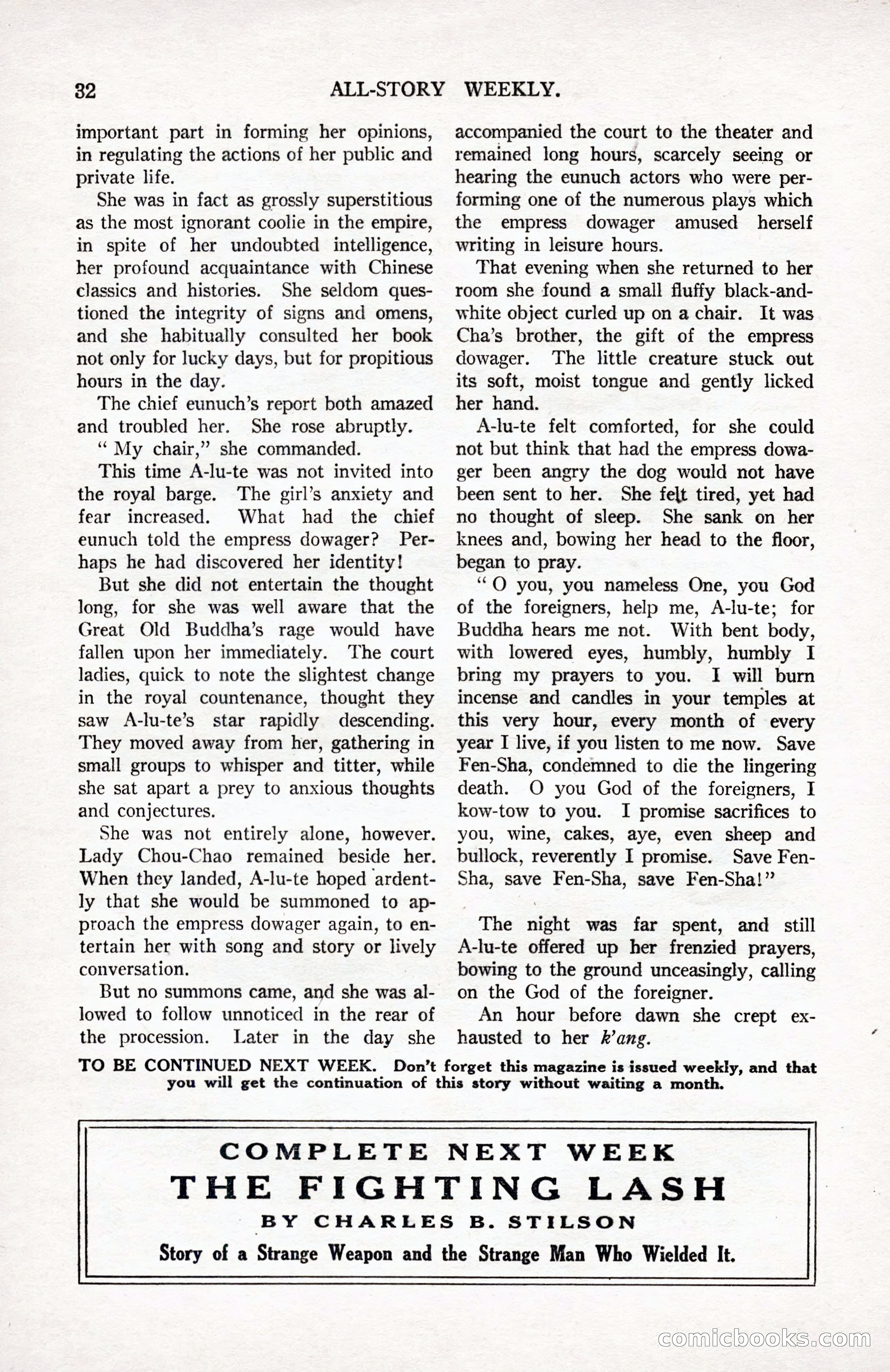 All-Story Weekly, September 2, 1916 — page 42 of 208