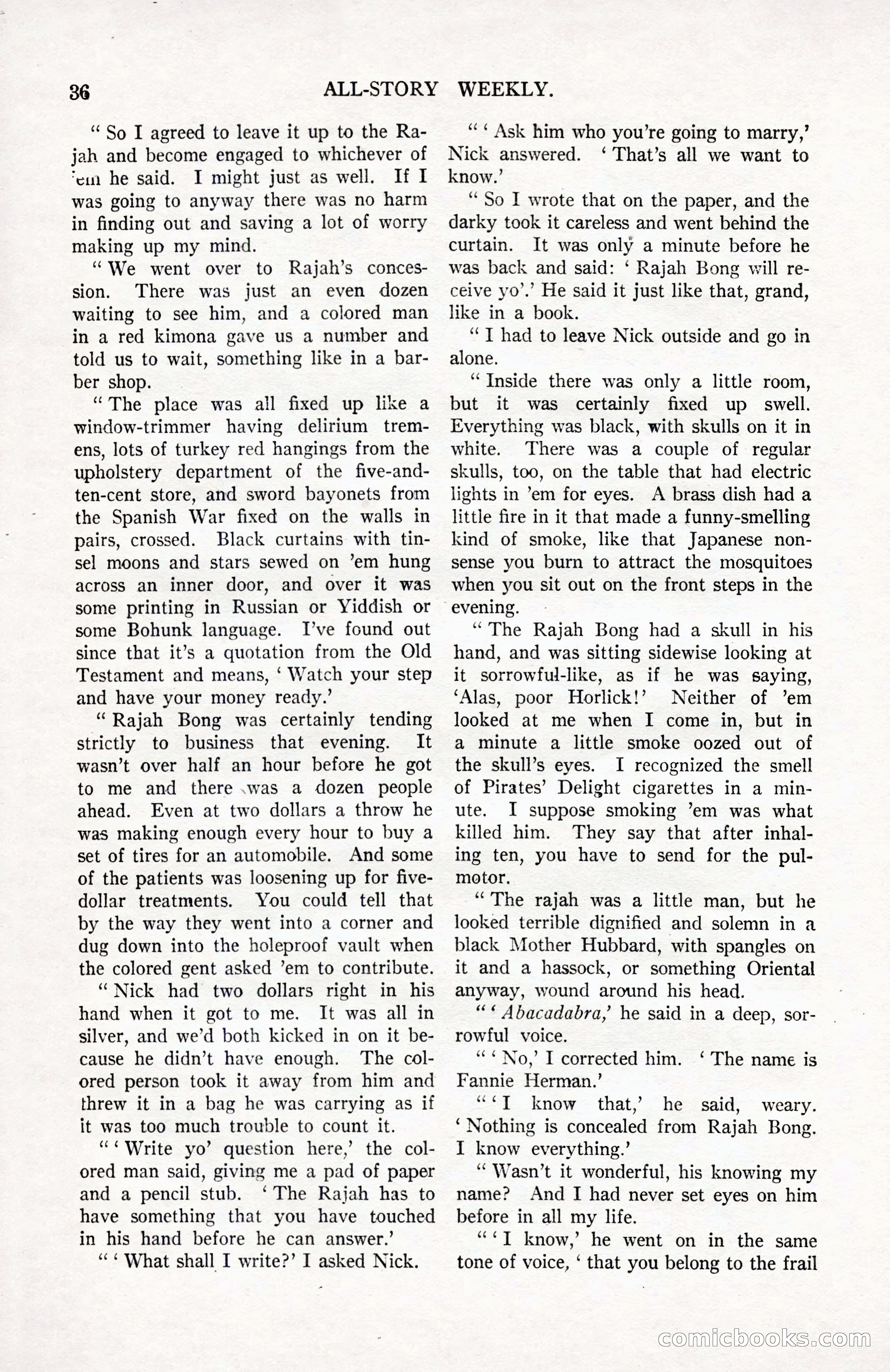 All-Story Weekly, September 2, 1916 — page 46 of 208