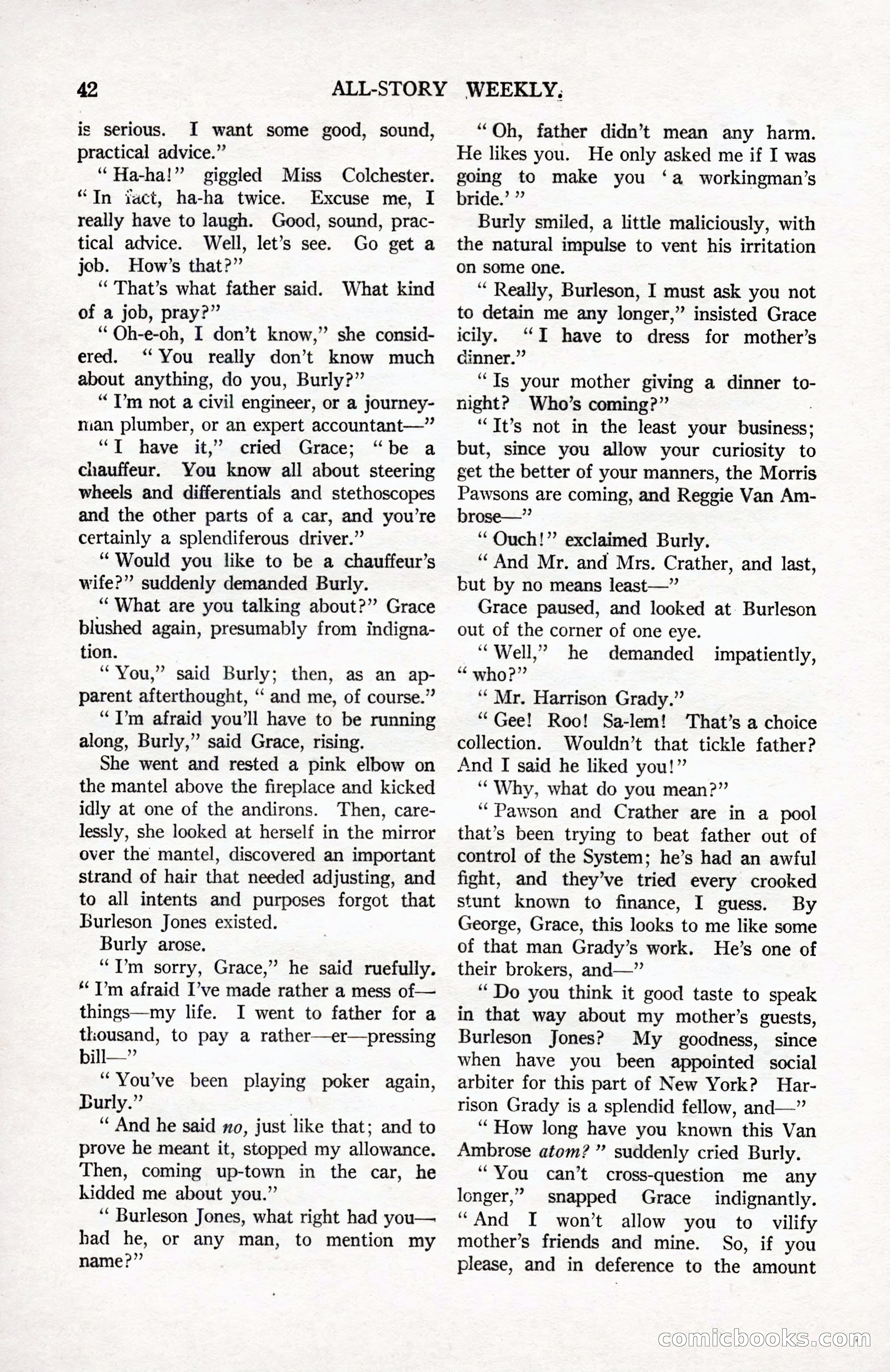 All-Story Weekly, September 2, 1916 — page 52 of 208