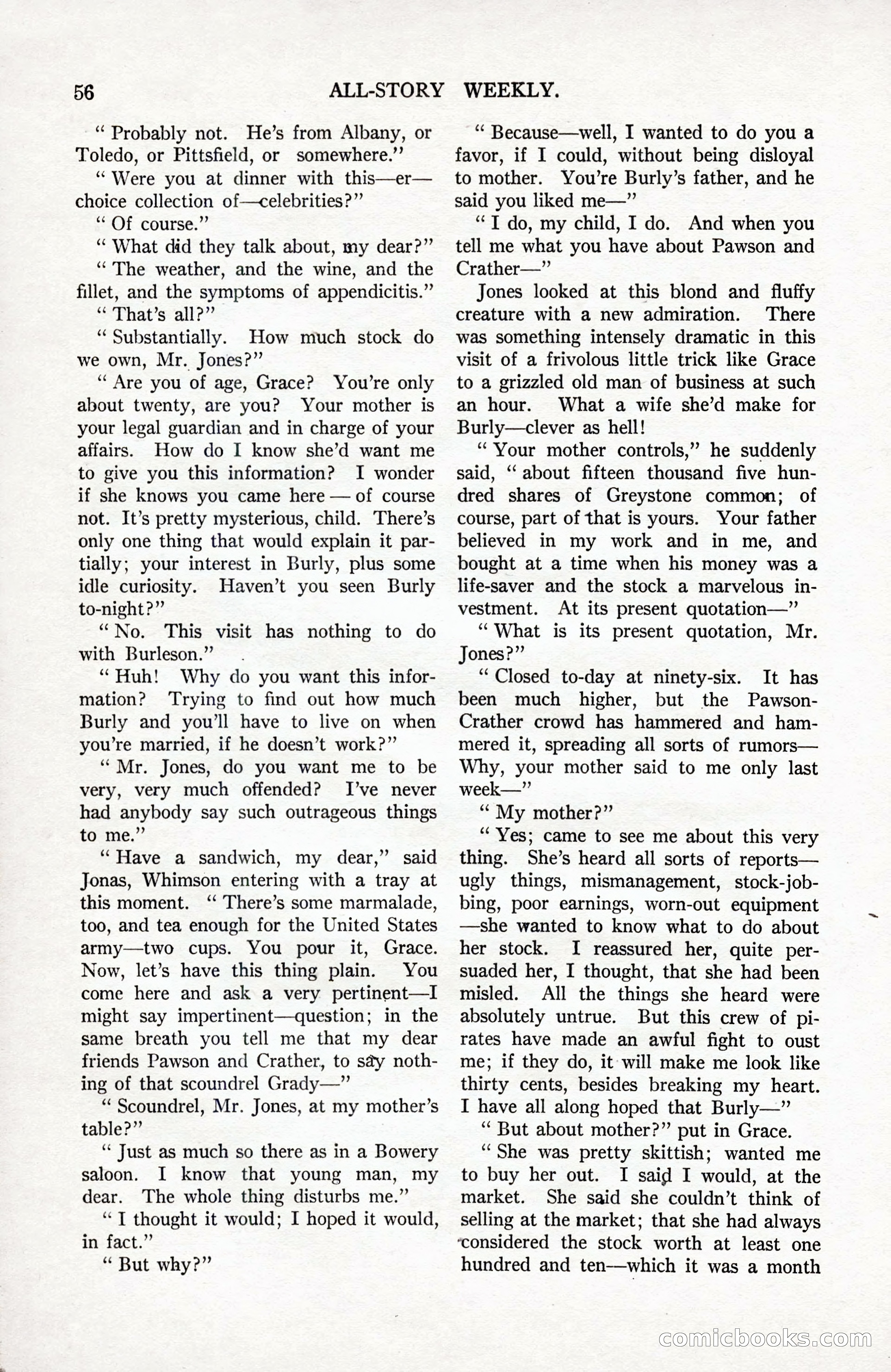 All-Story Weekly, September 2, 1916 — page 66 of 208