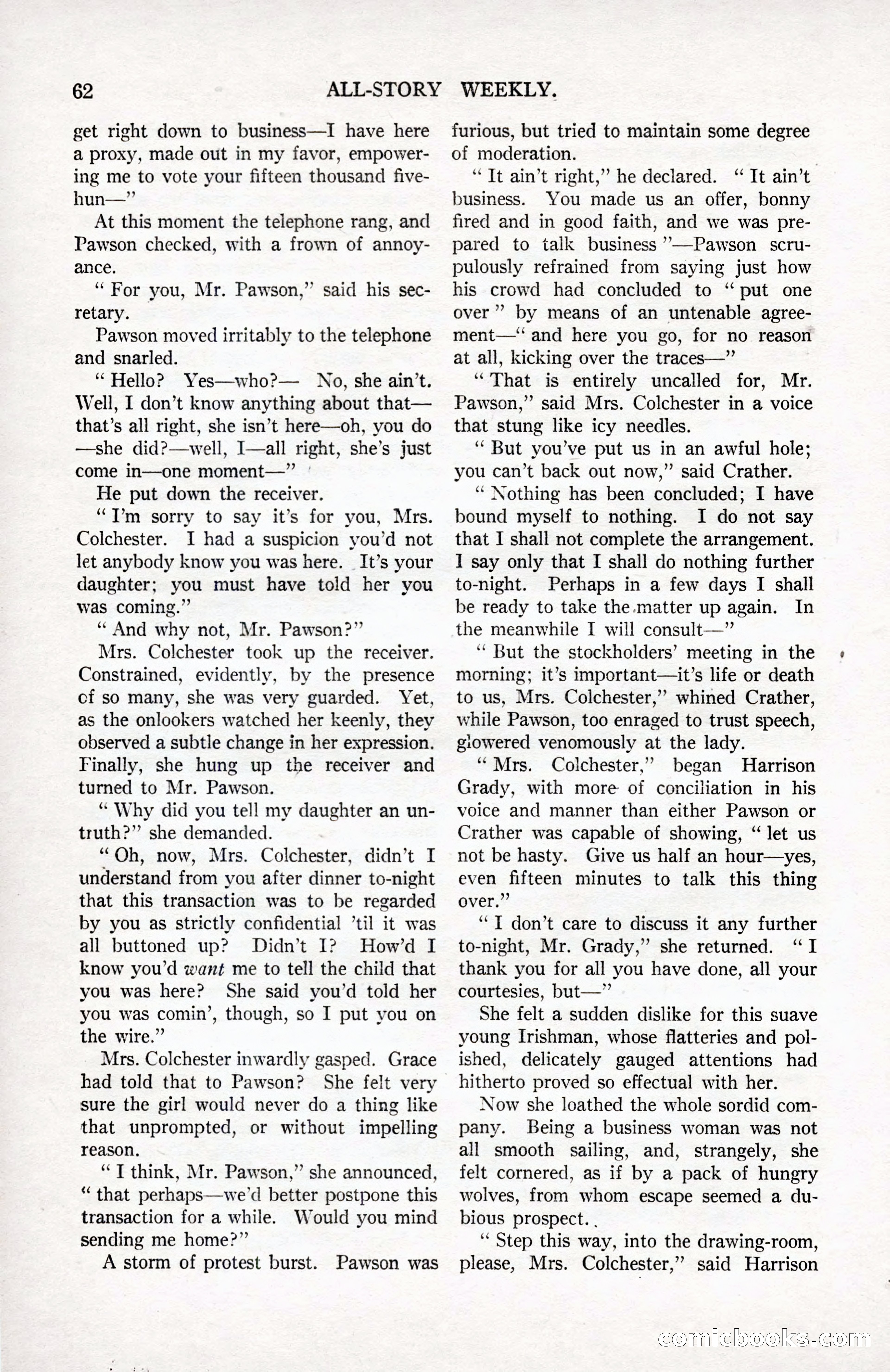 All-Story Weekly, September 2, 1916 — page 72 of 208